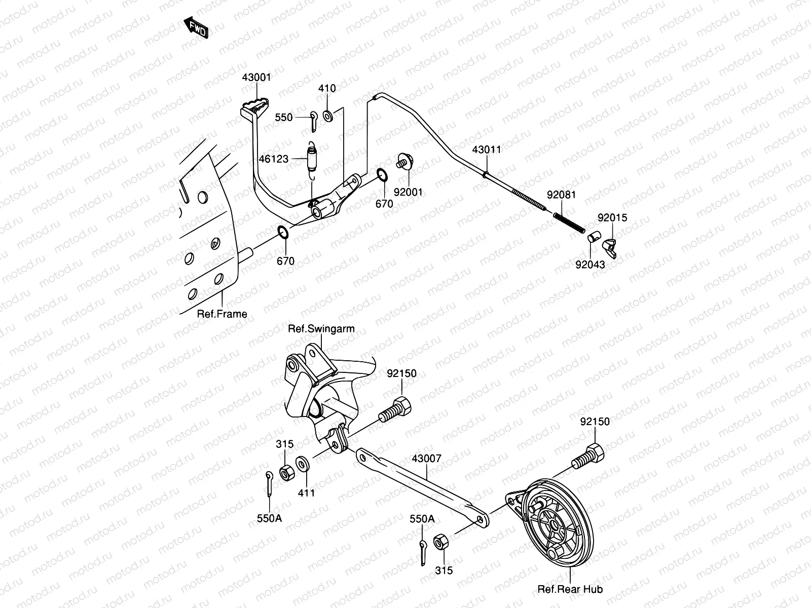 29 - BRAKE PEDAL