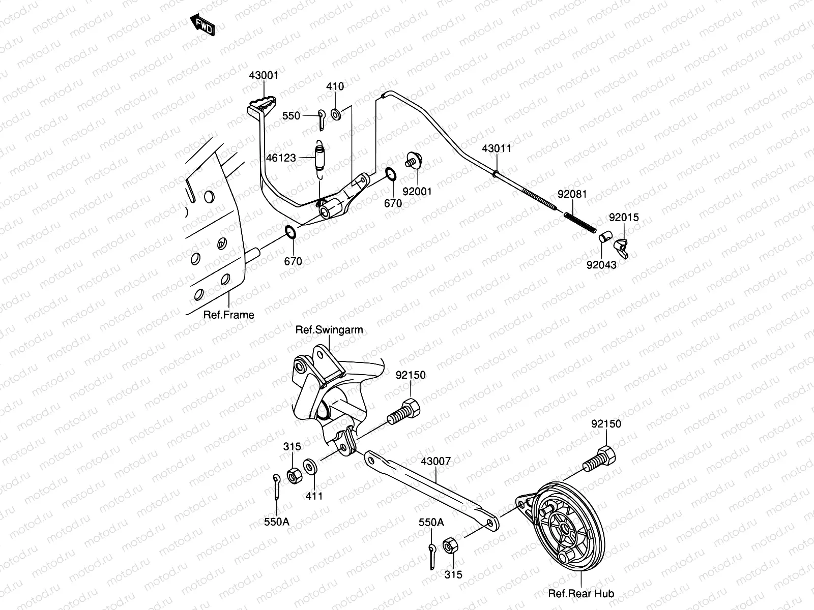 29 - BRAKE PEDAL
