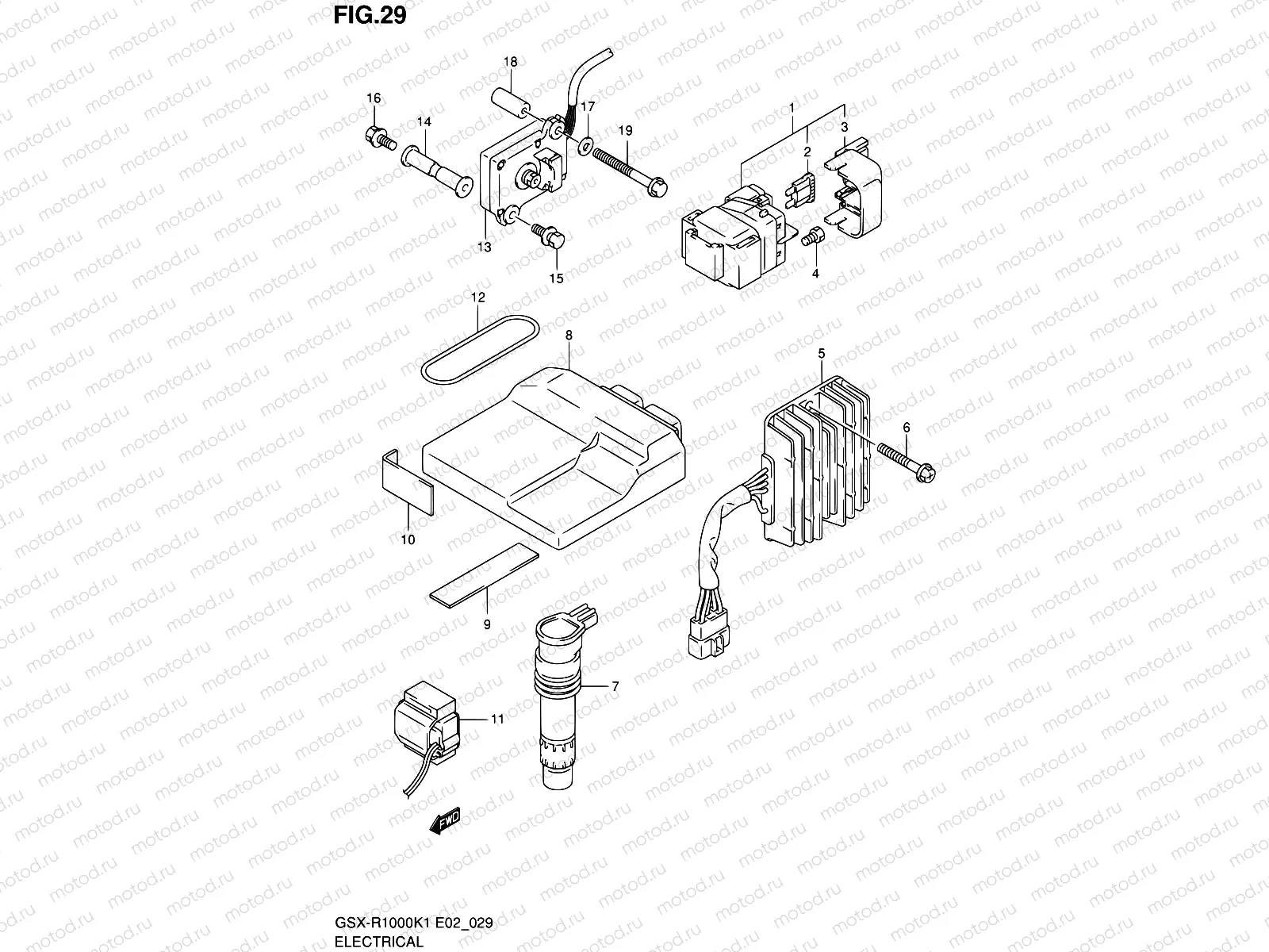 29 - ELECTRICAL (GSX-R1000K1 E02)