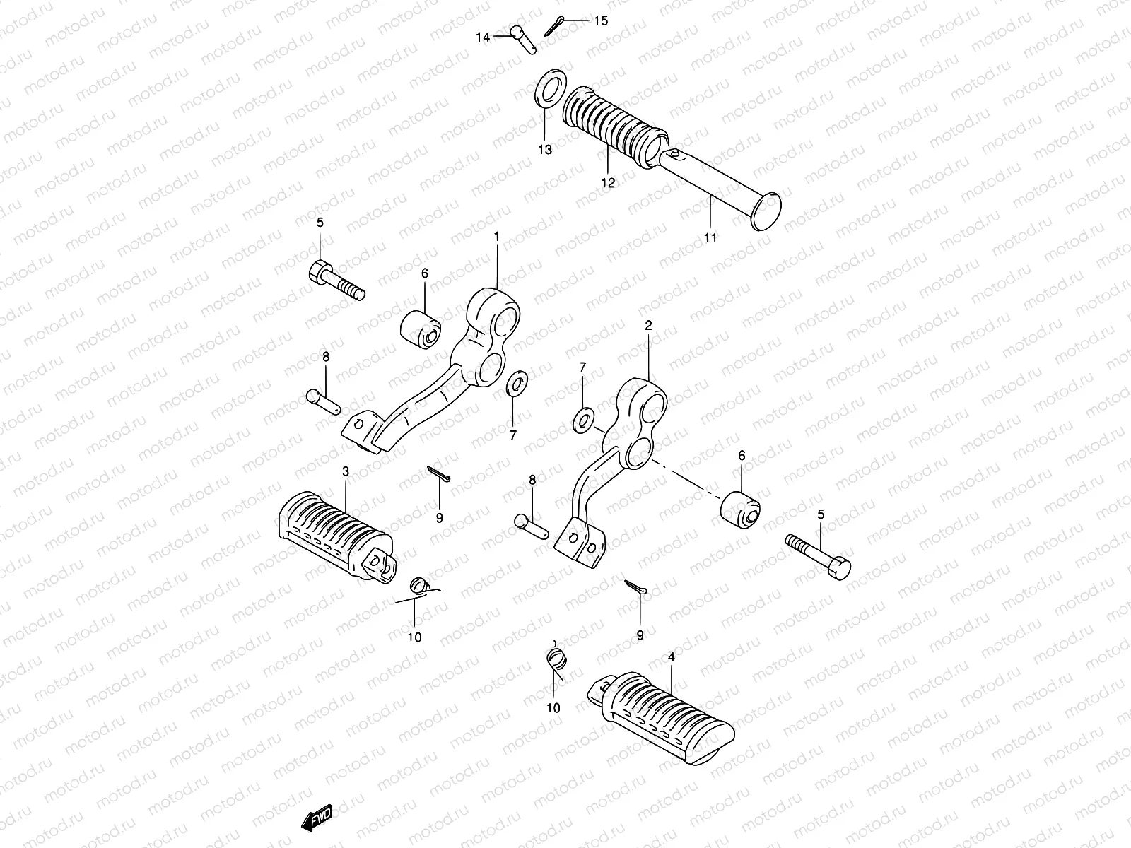 29 - FOOTREST