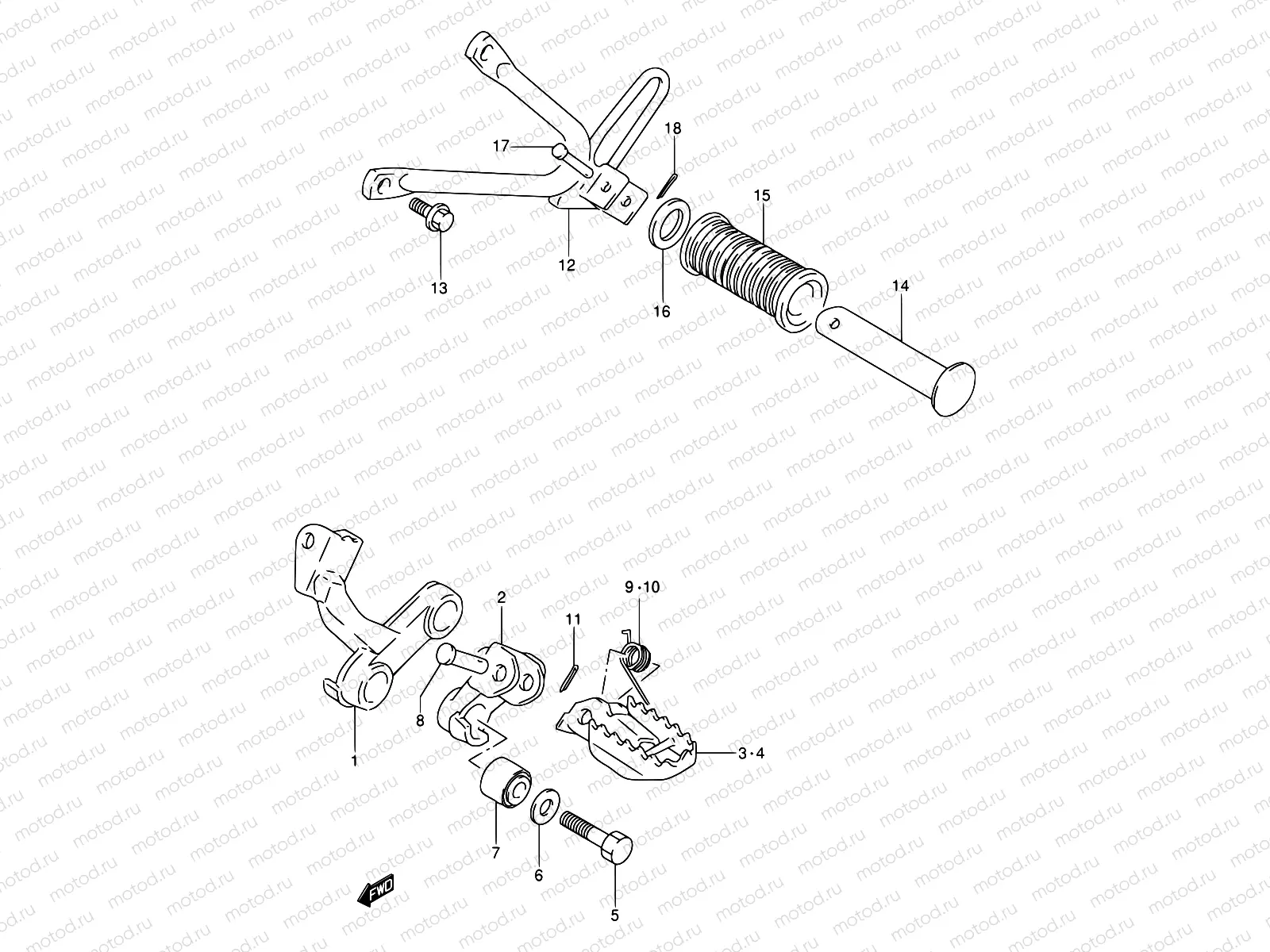 29 - FOOTREST