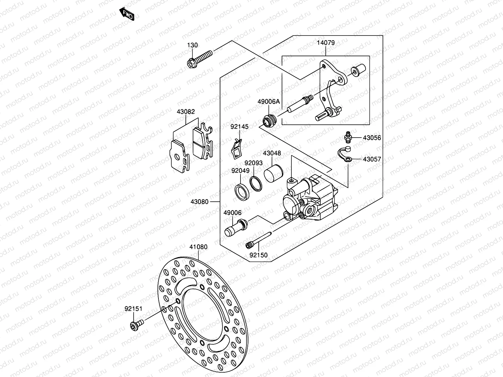 29 - FRONT BRAKE