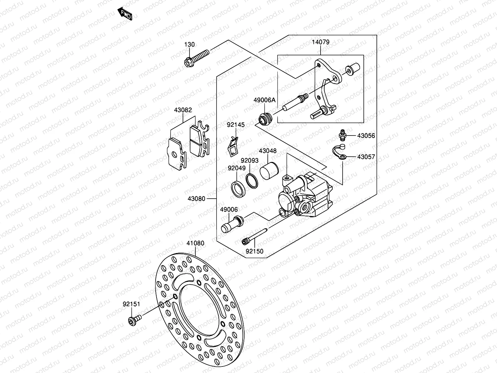 29 - FRONT BRAKE