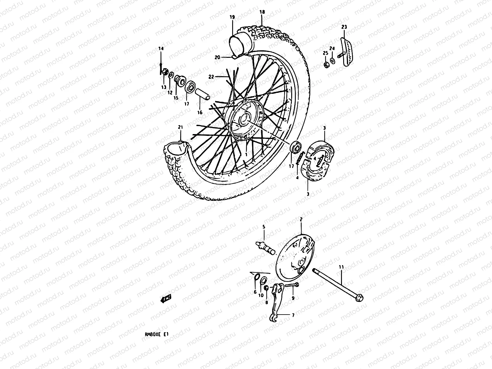 29 - FRONT WHEEL