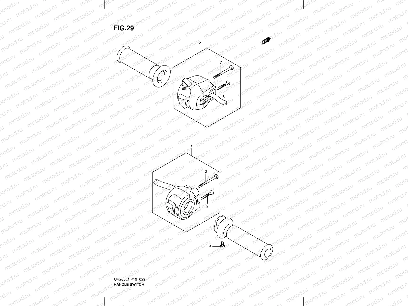 29 - HANDLE SWITCH