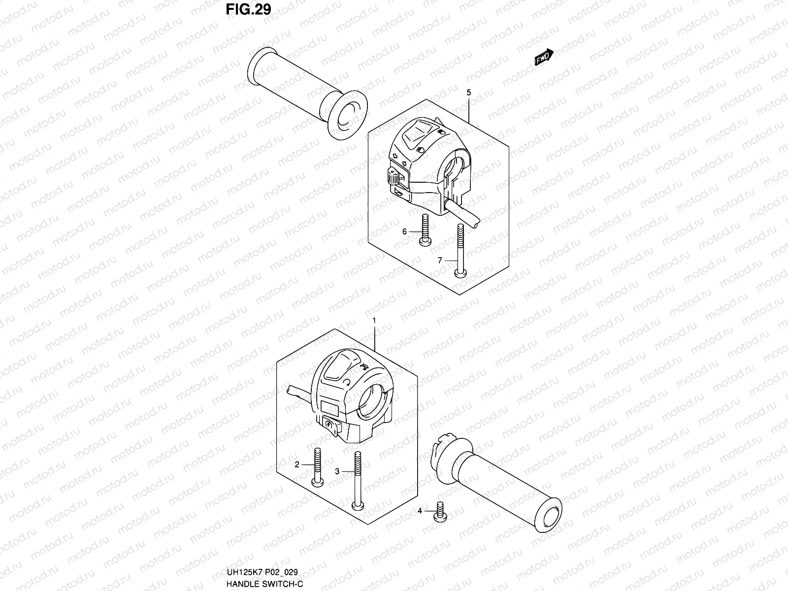 29 - HANDLE SWITCH