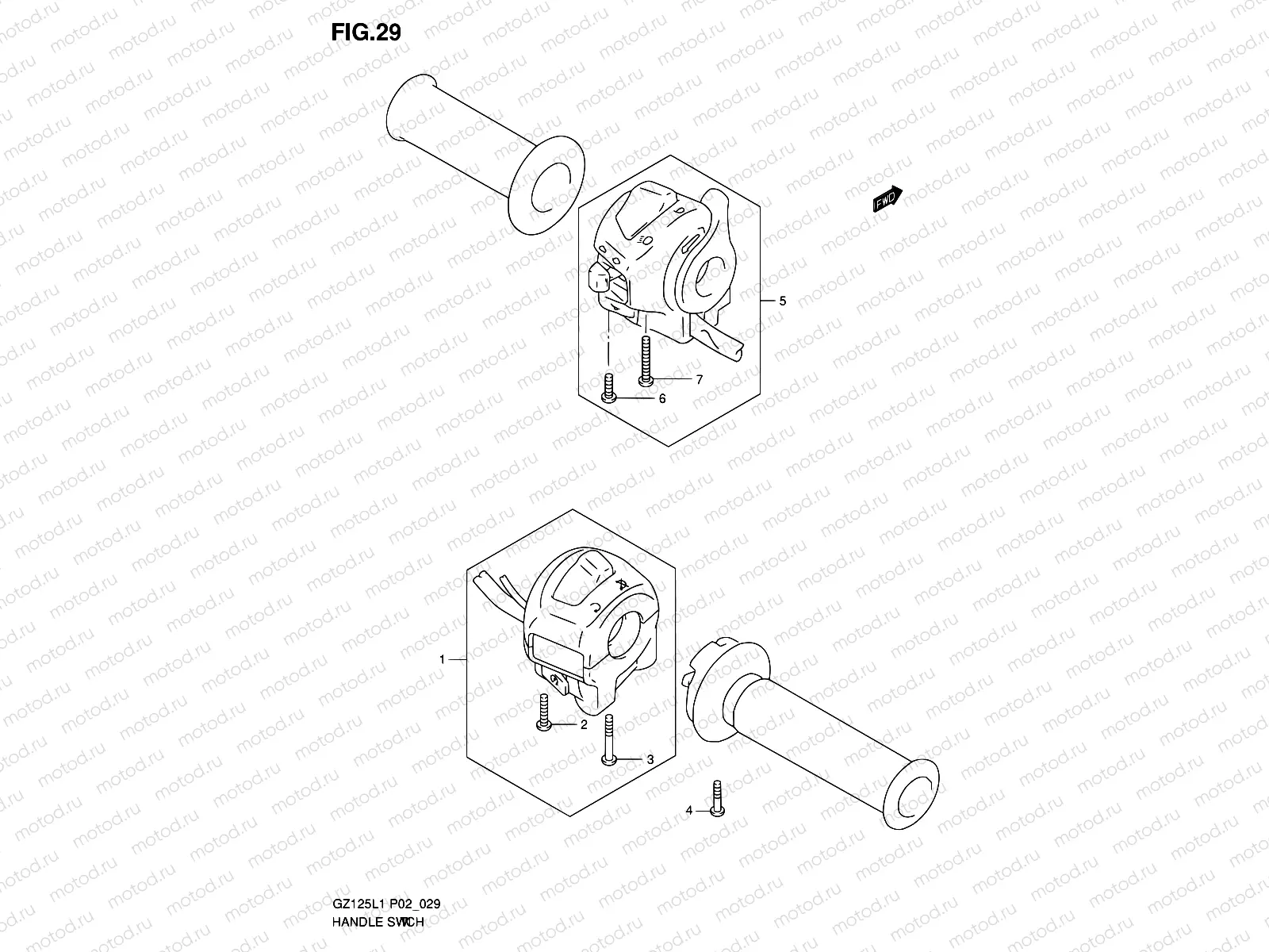 29 - HANDLE SWITCH