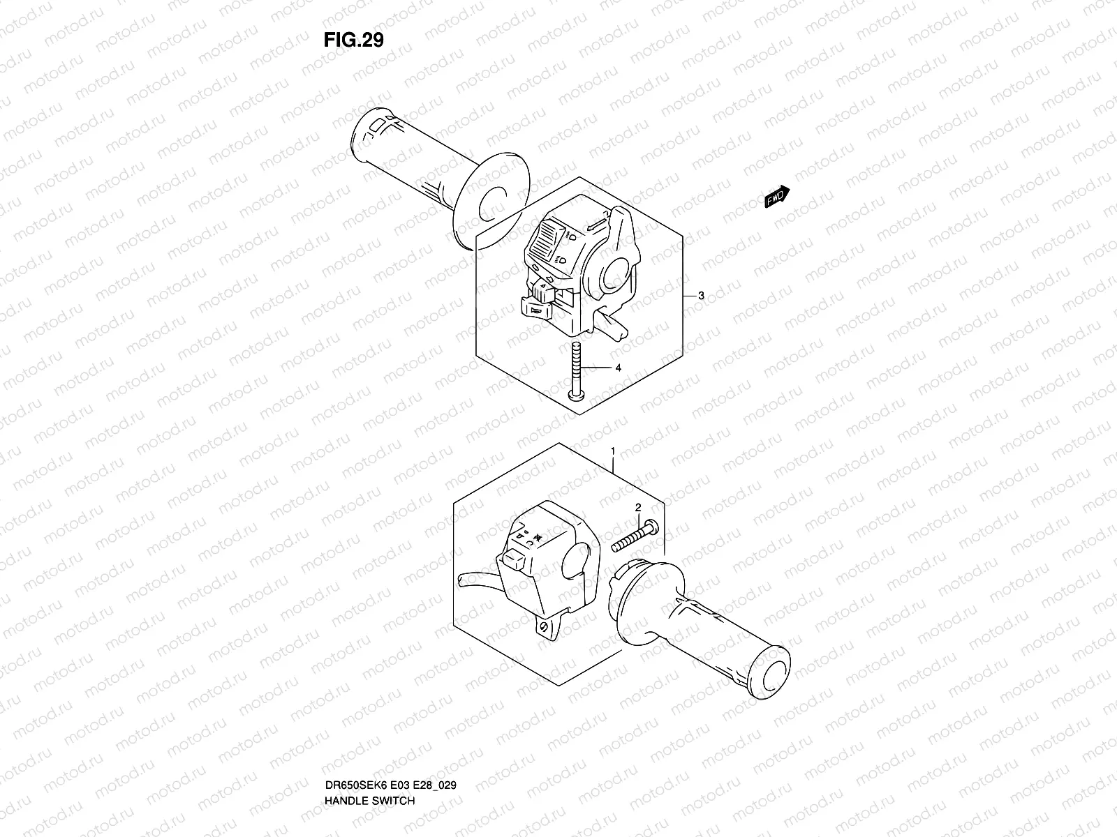 29 - HANDLE SWITCH