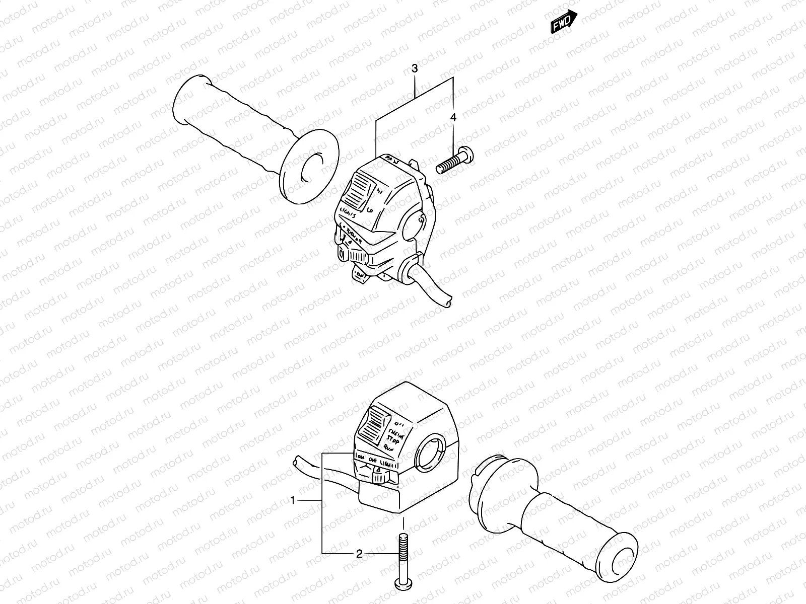 29 - HANDLE SWITCH (MODEL M/N/P/R/S)