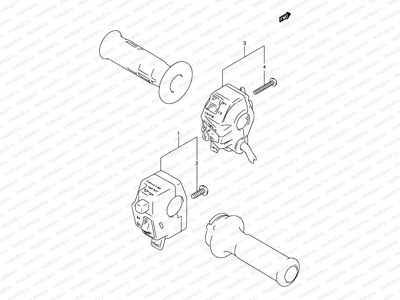 29 - HANDLE SWITCH (MODEL M/N/P/R/S)