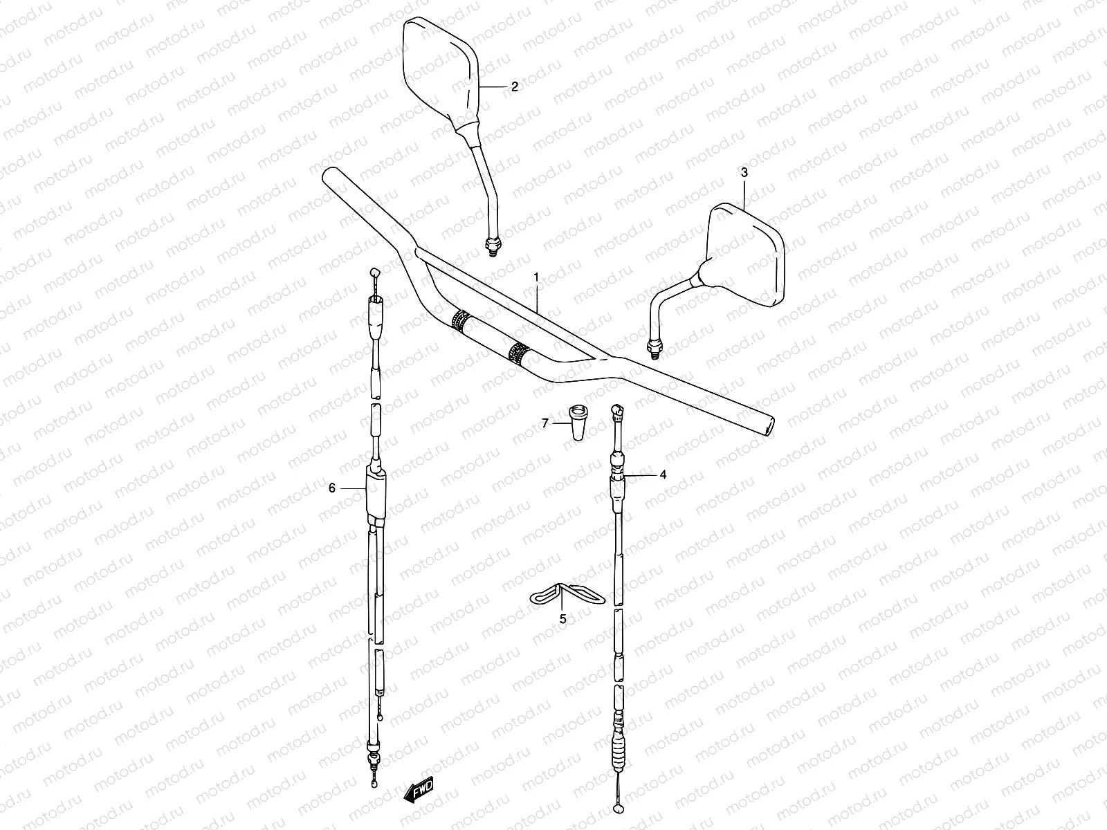 29 - HANDLEBAR