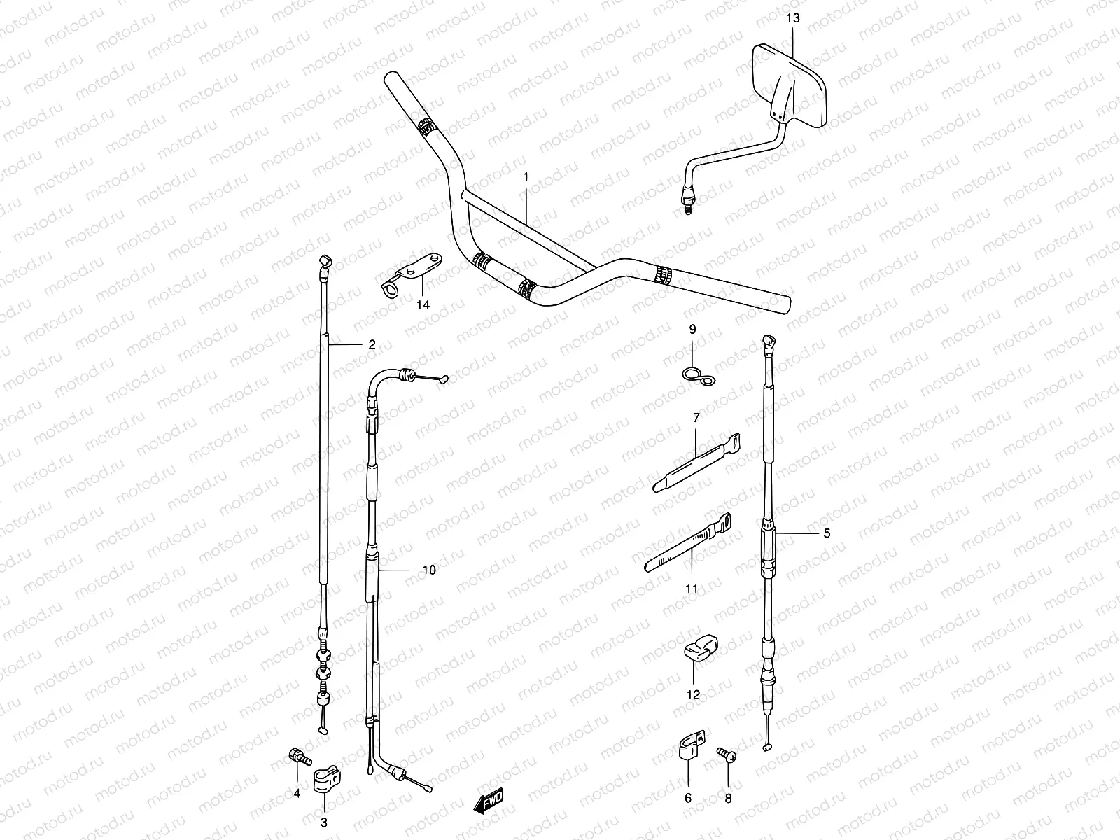 29 - HANDLEBAR