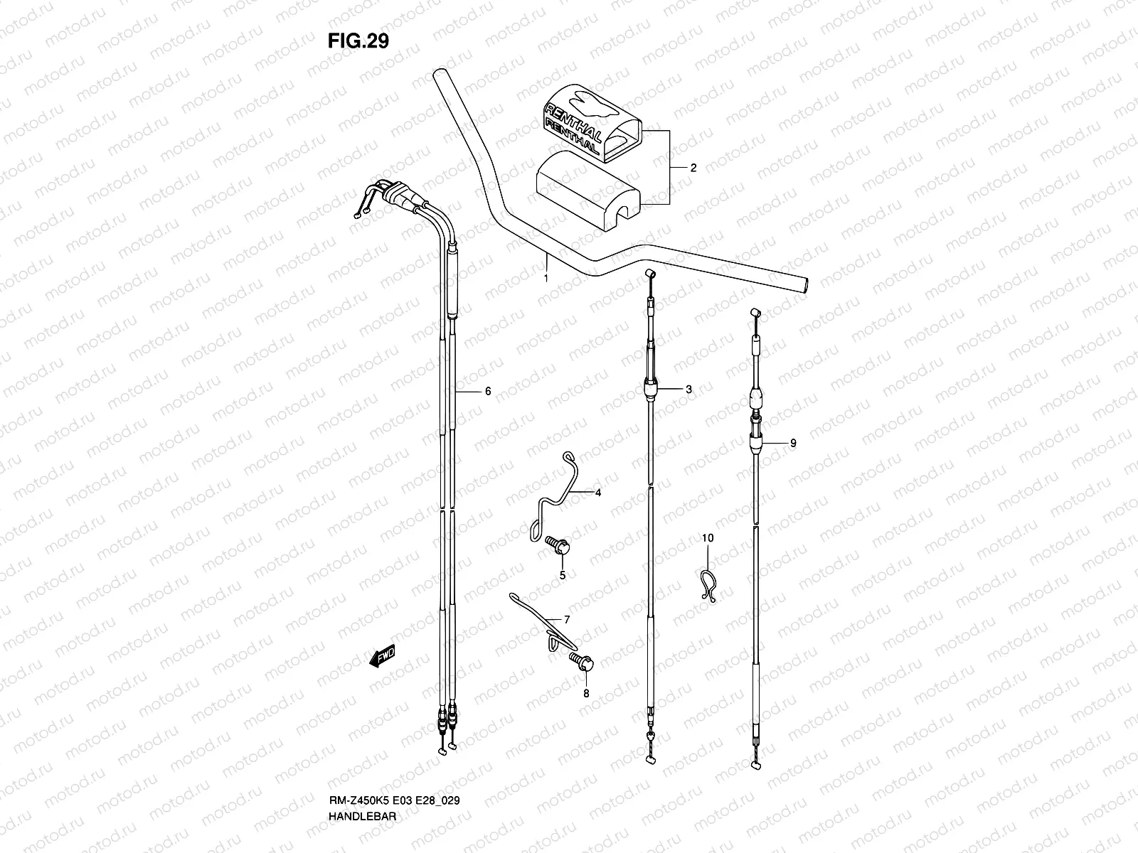 29 - HANDLEBAR