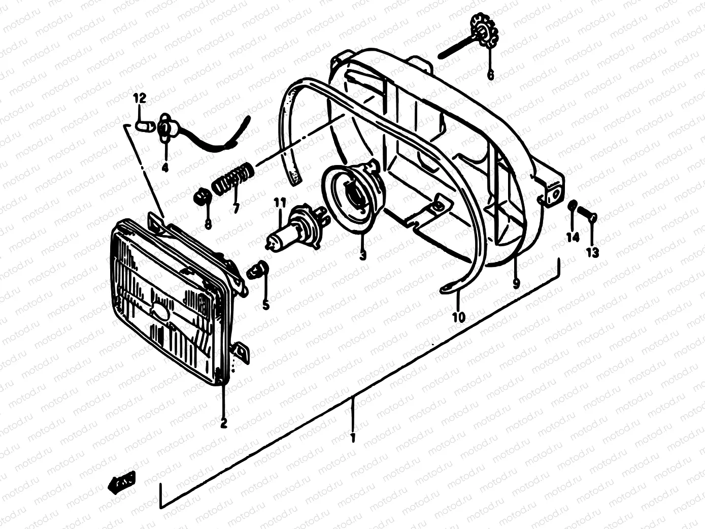29 - HEADLAMP (E18,E34)