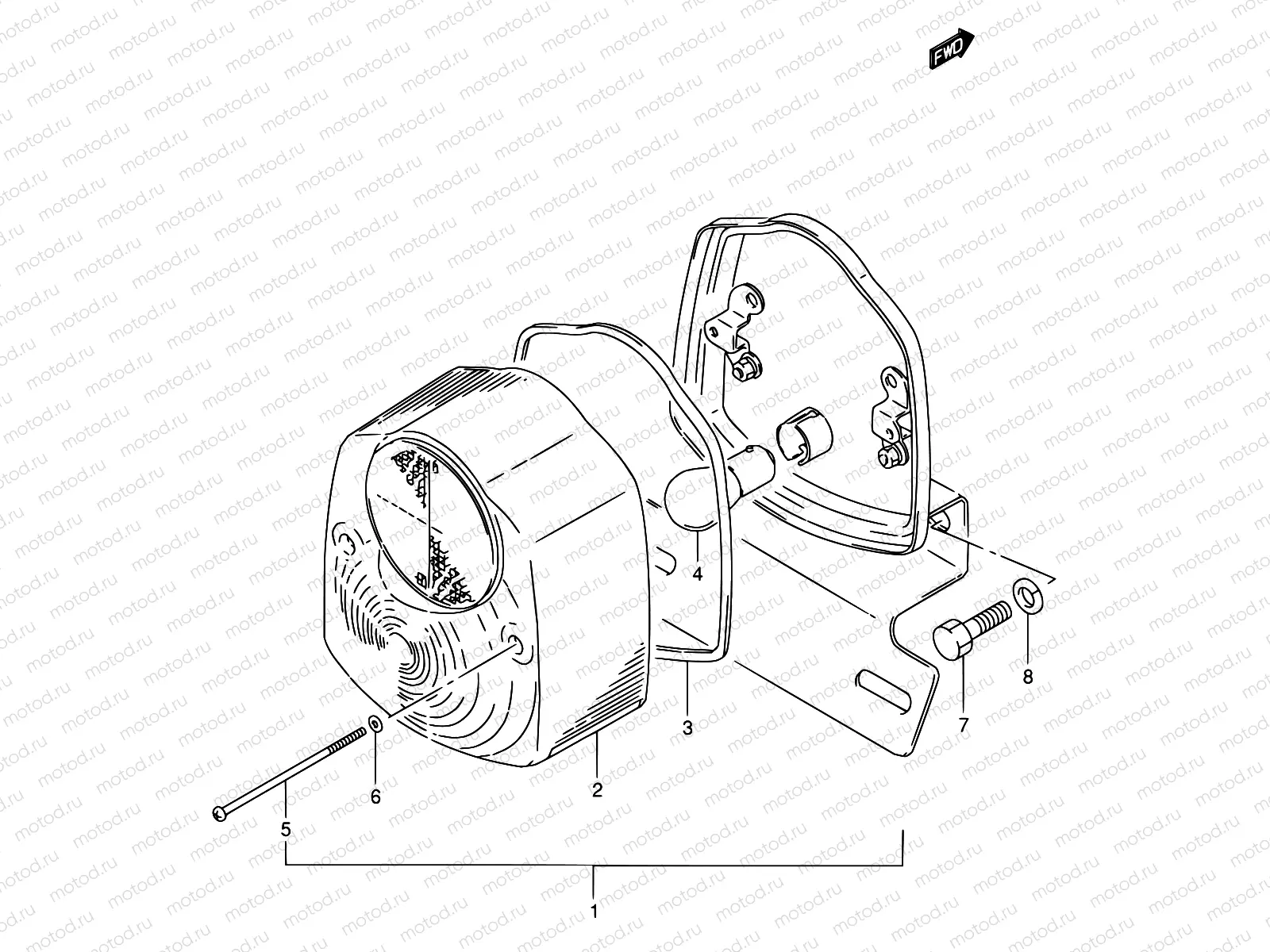 29 - REAR COMBINATION LAMP (E26)
