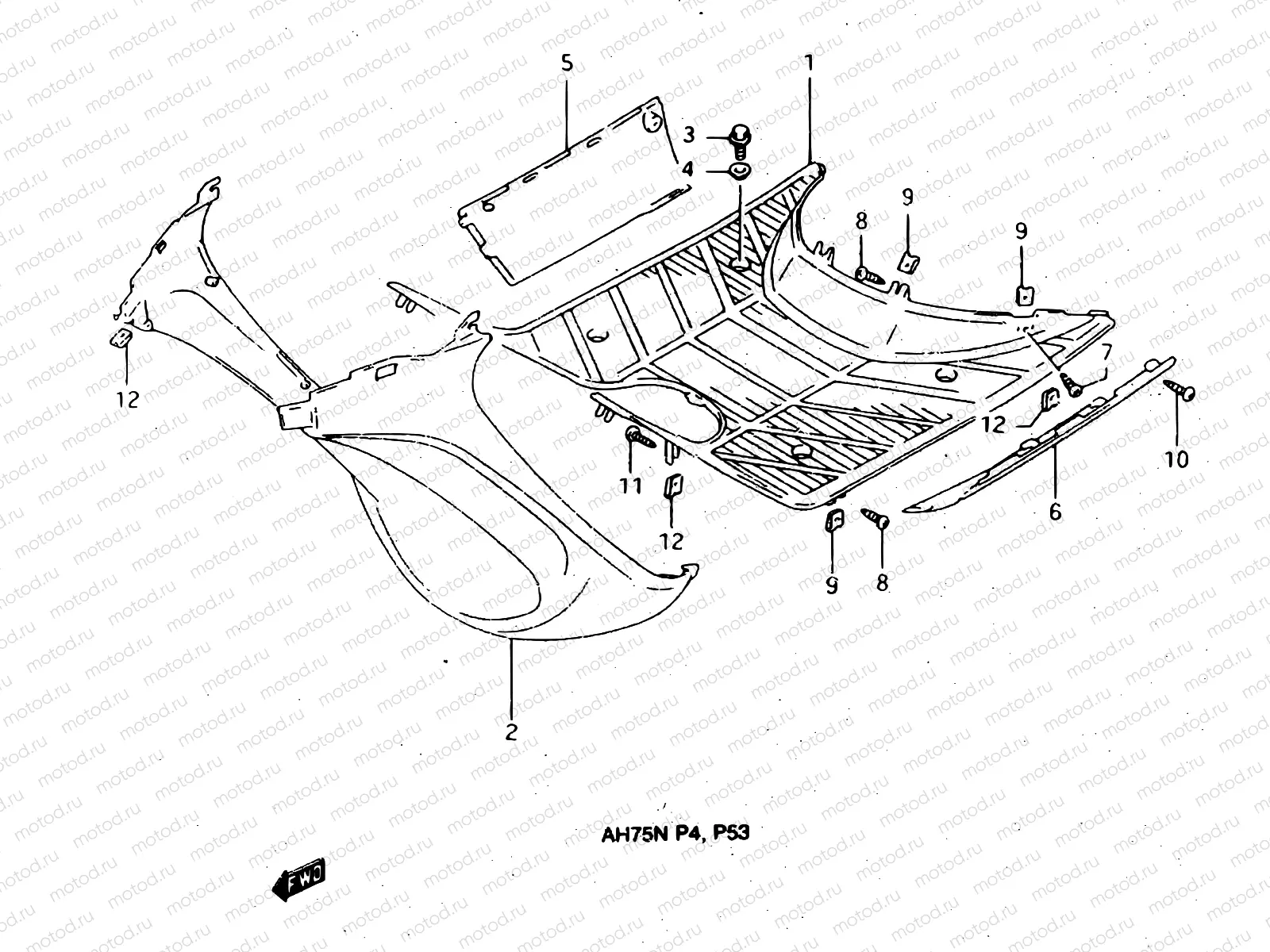 29 - REAR LEG SHIELD