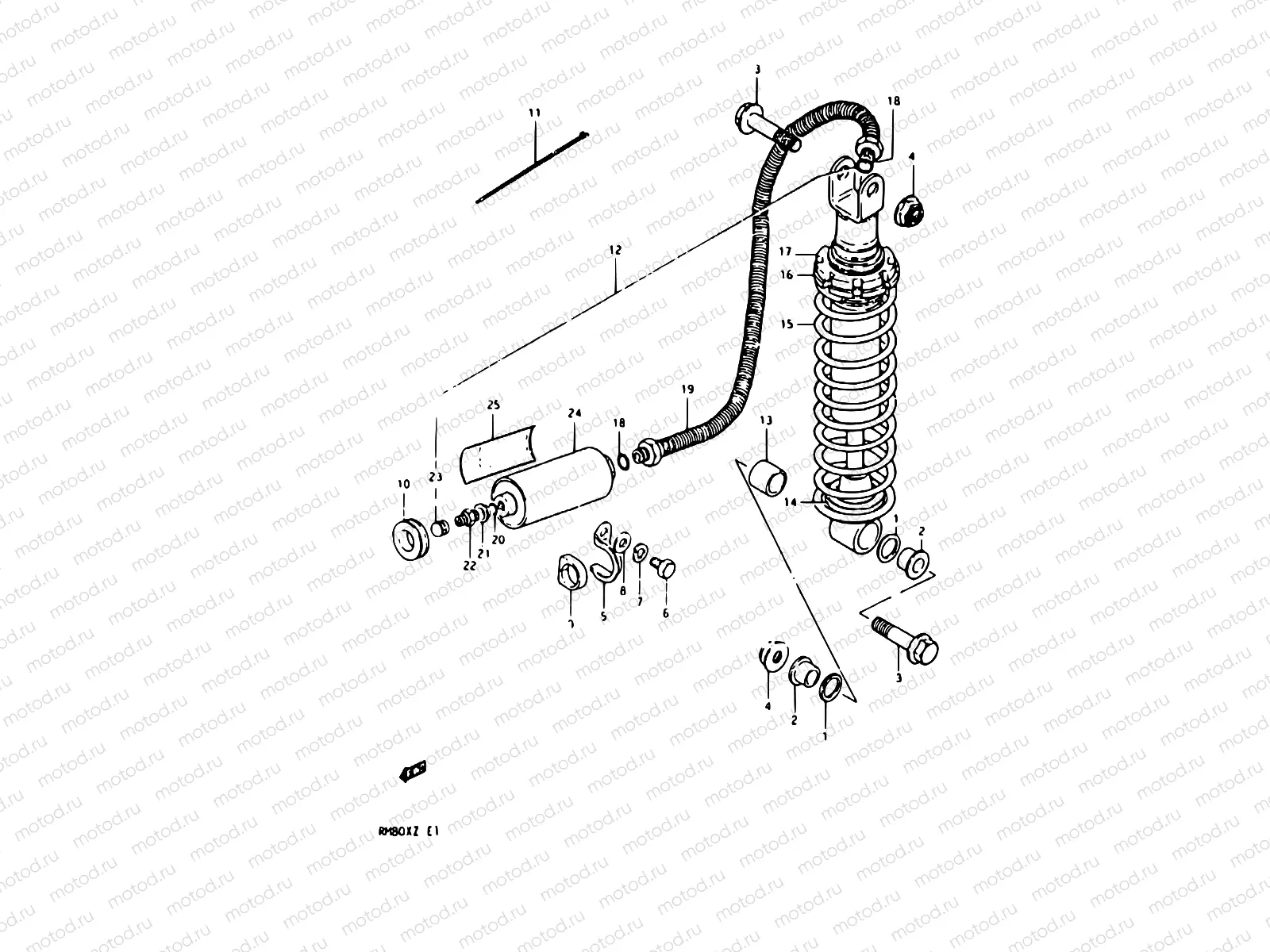 29 - REAR SHOCK ABSORBER