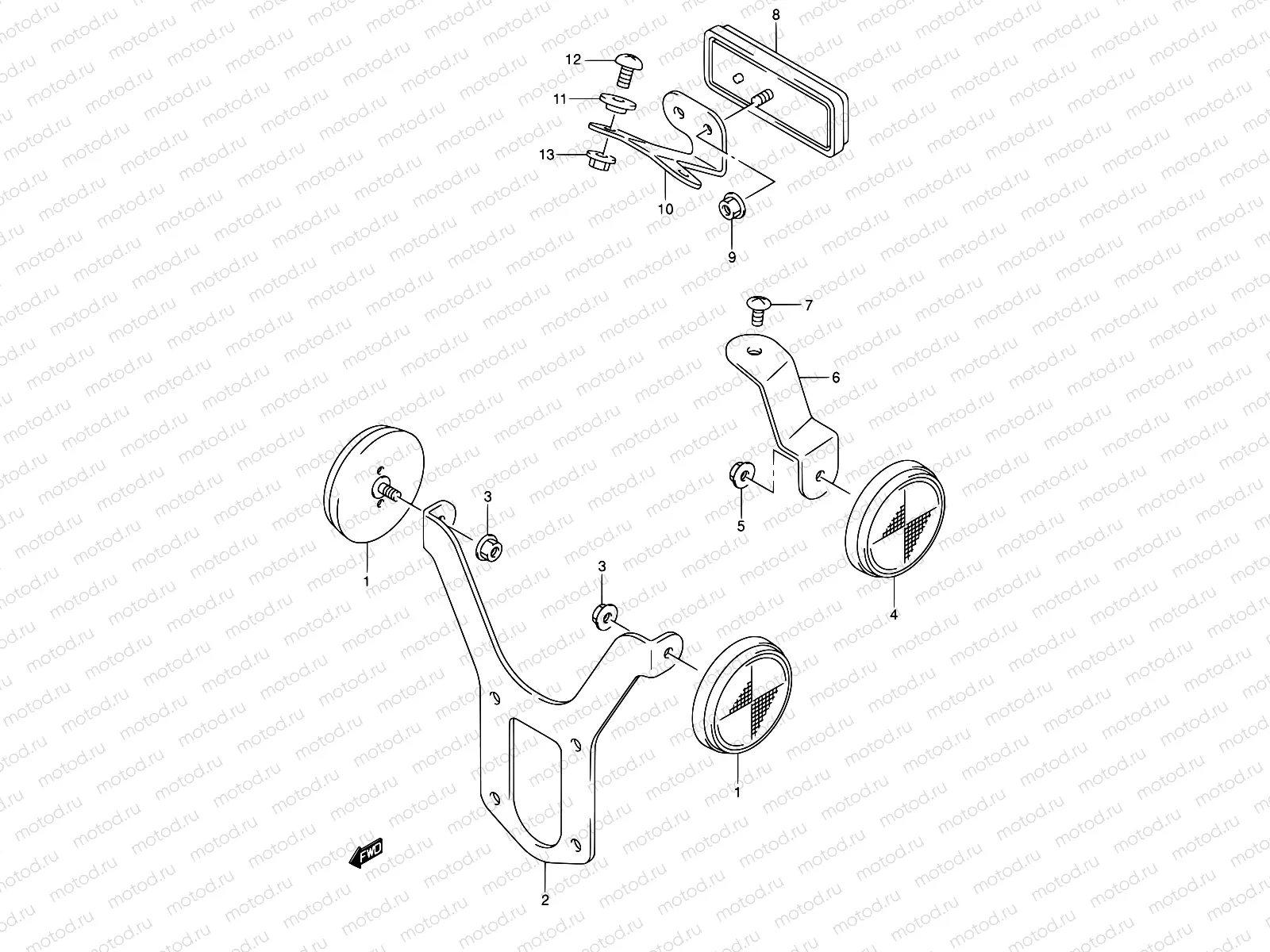 29 - REFLEX REFLECTOR (E28)