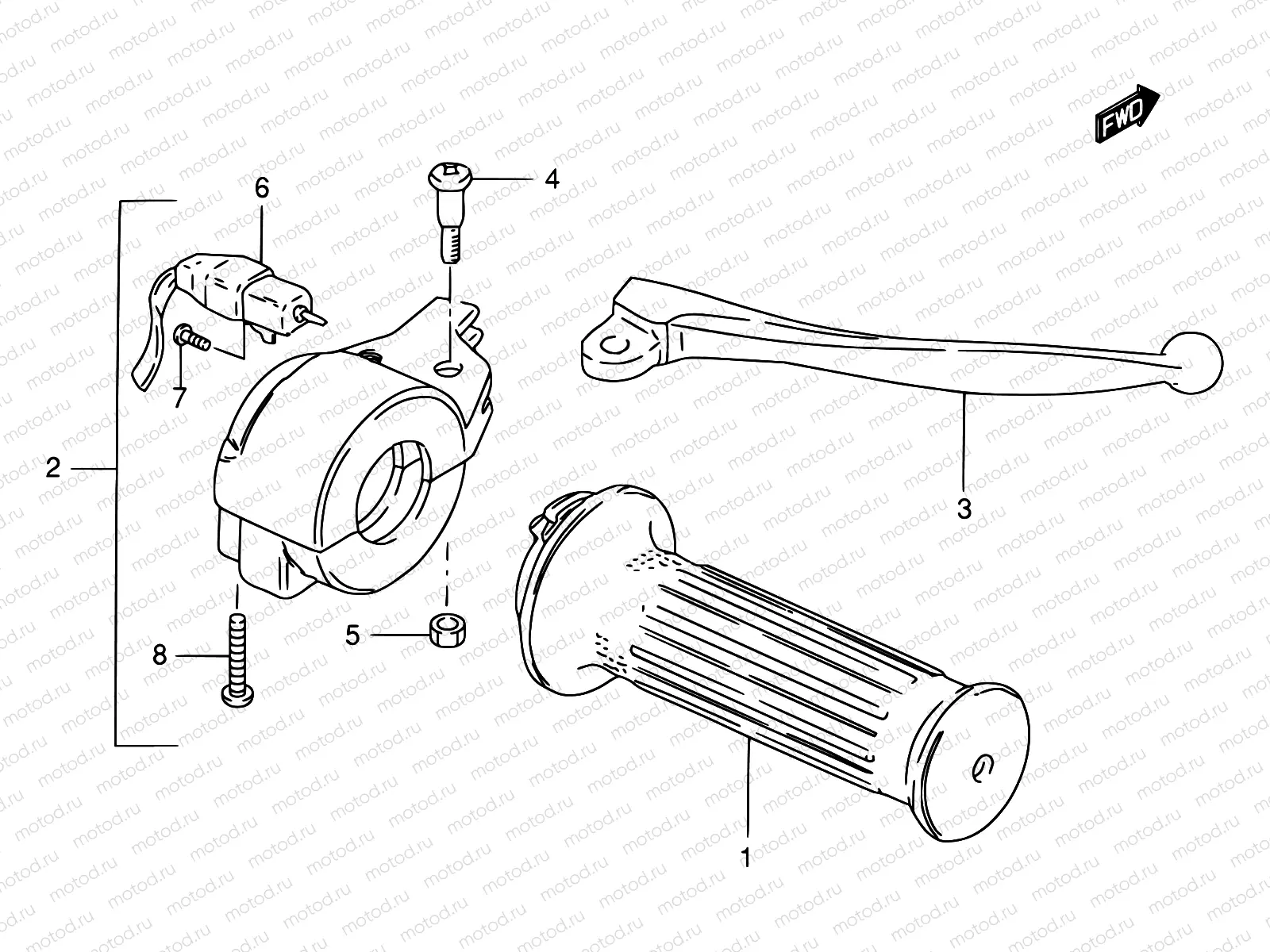 29 - RIGHT HANDLE SWITCH