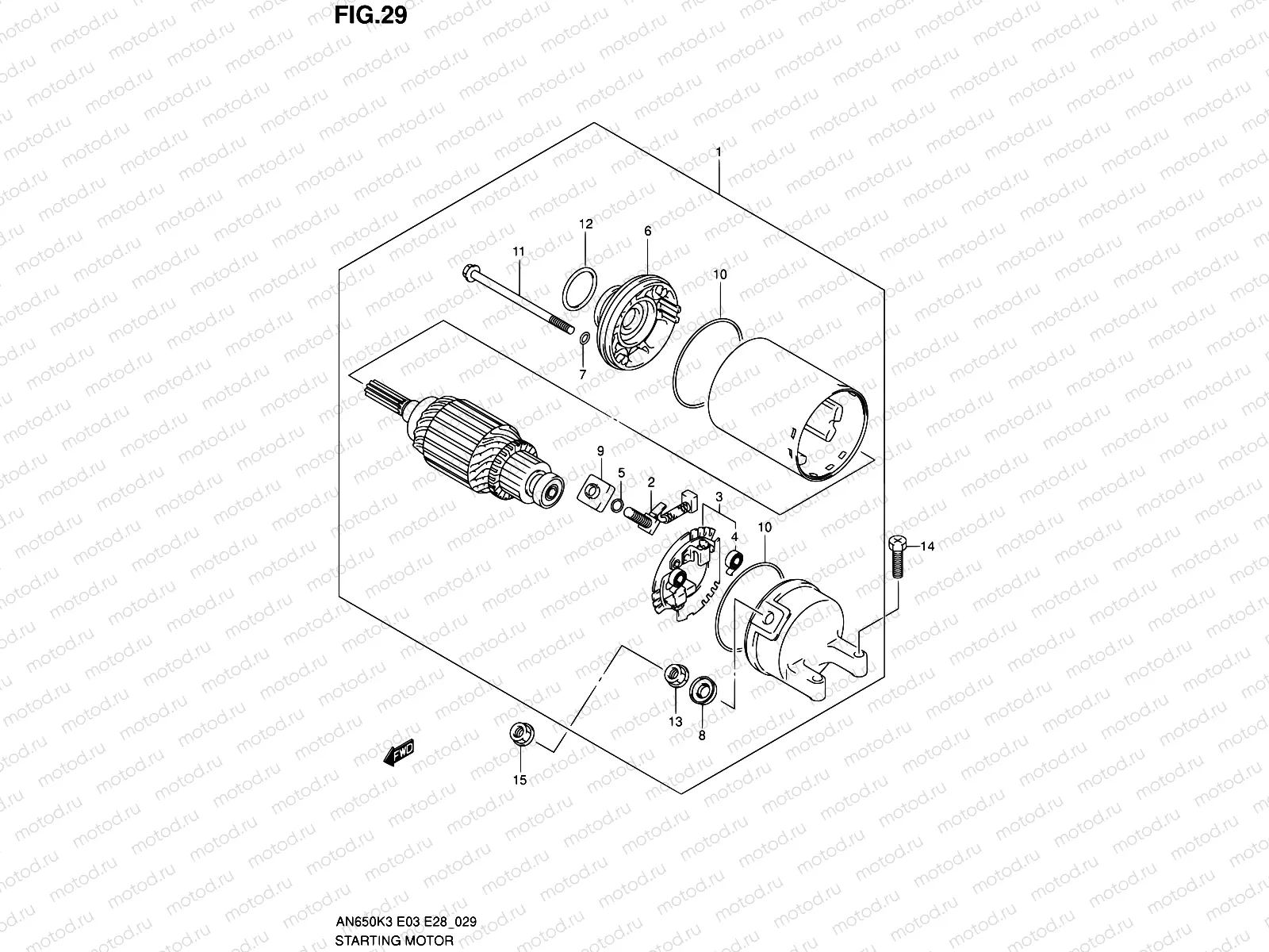 29 - STARTING MOTOR