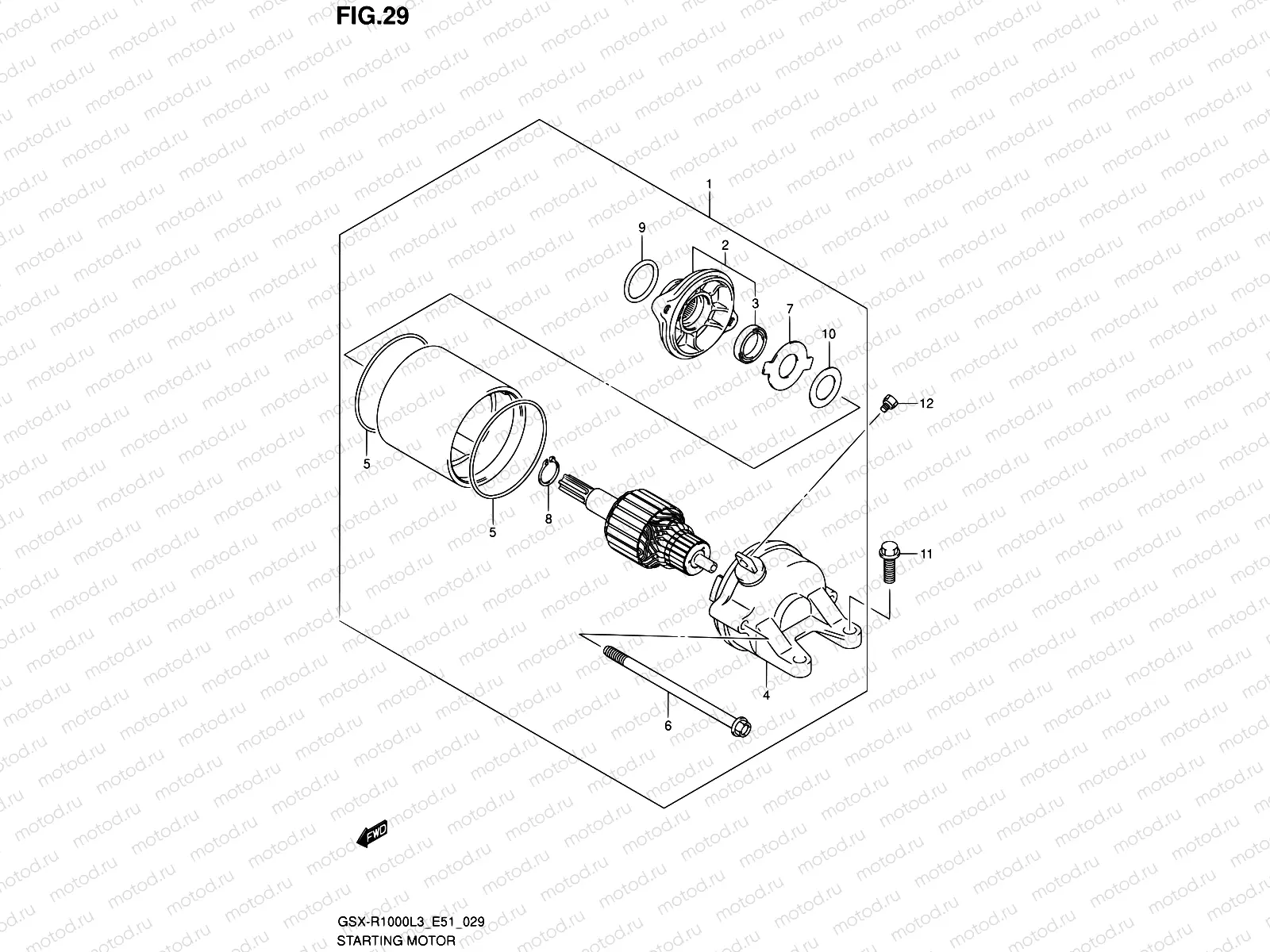 29 - STARTING MOTOR