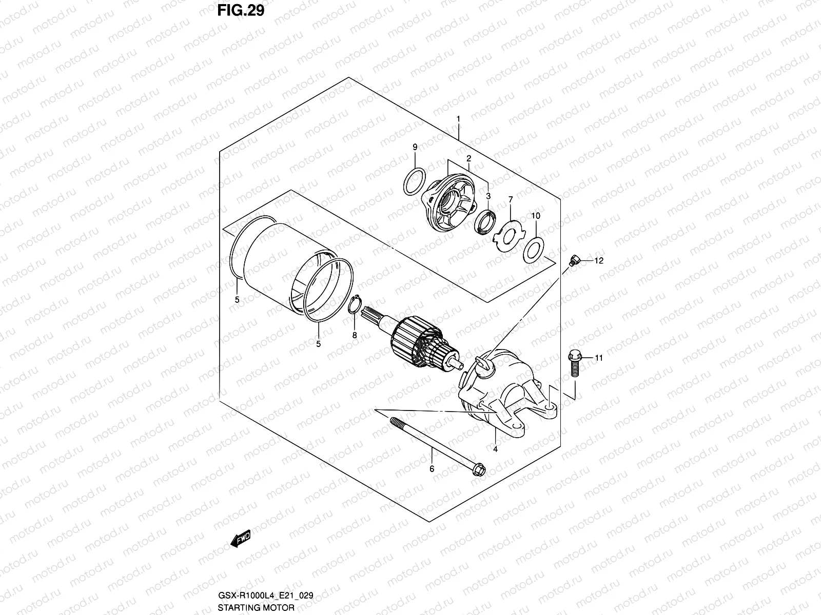 29 - STARTING MOTOR