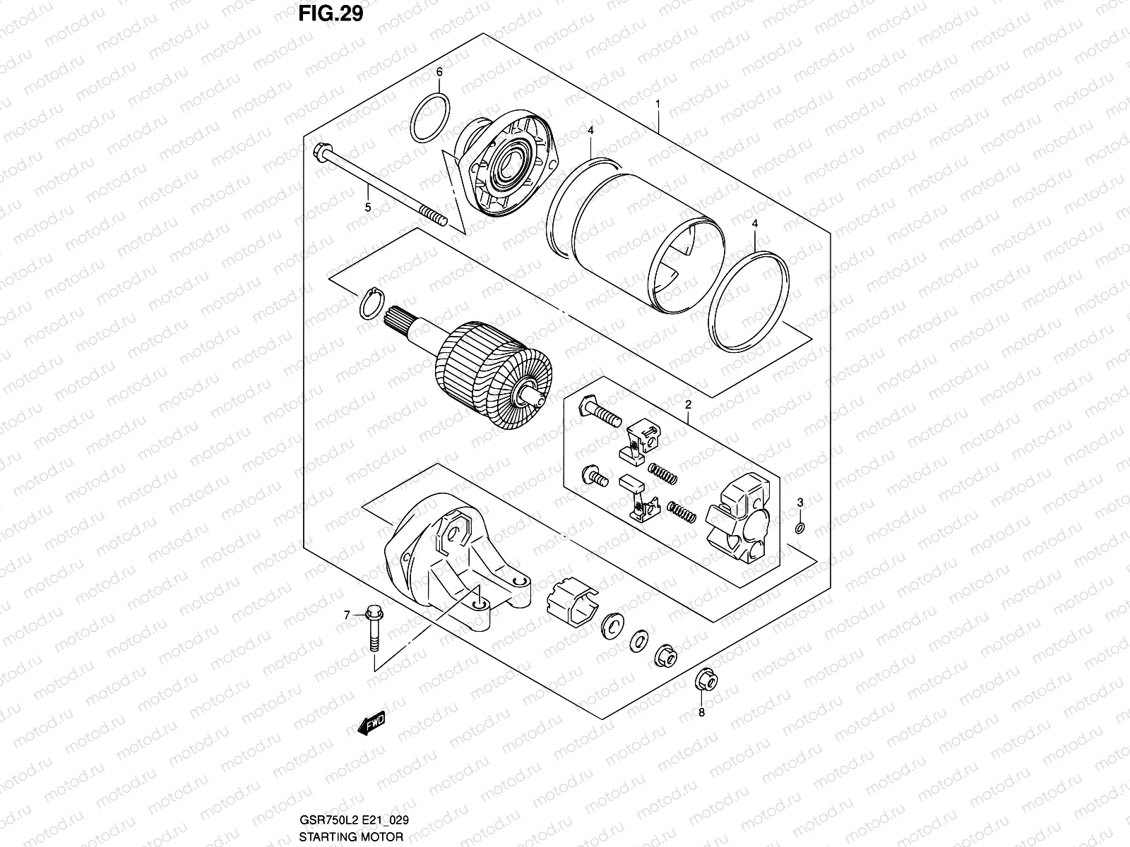29 - STARTING MOTOR