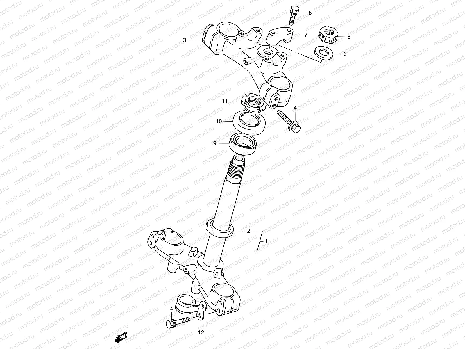 29 - STEERING STEM
