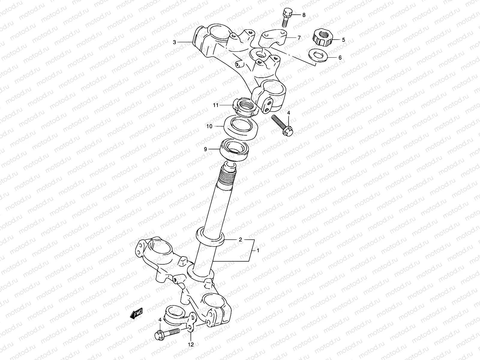 29 - STEERING STEM