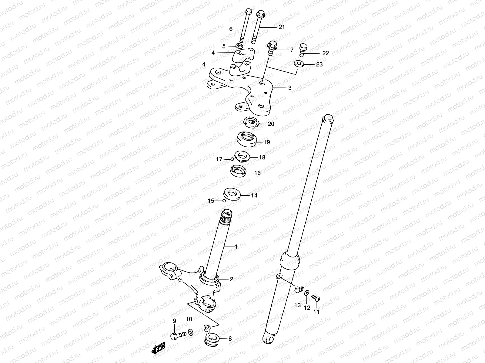 29 - STEERING STEM
