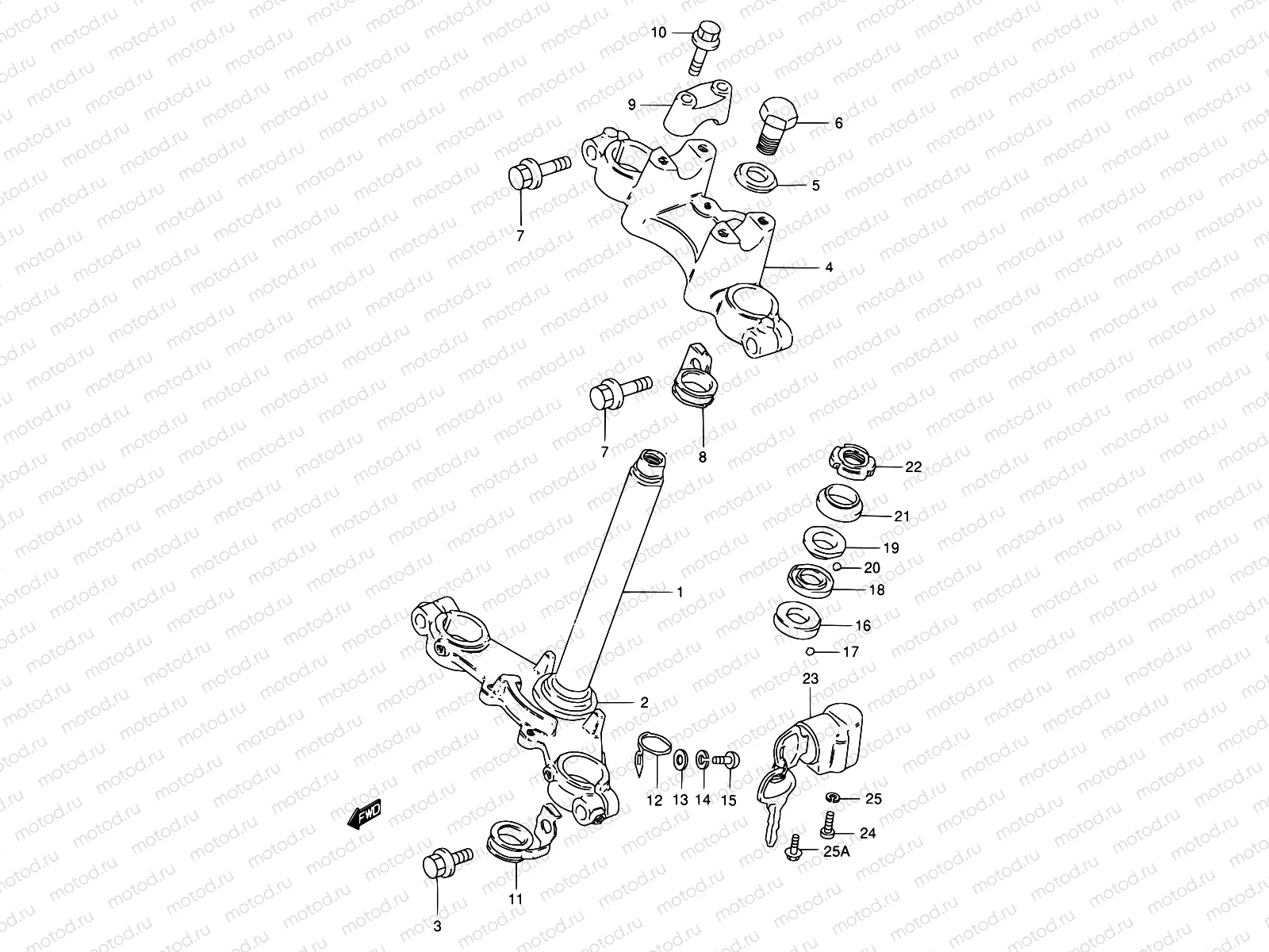29 - STEERING STEM