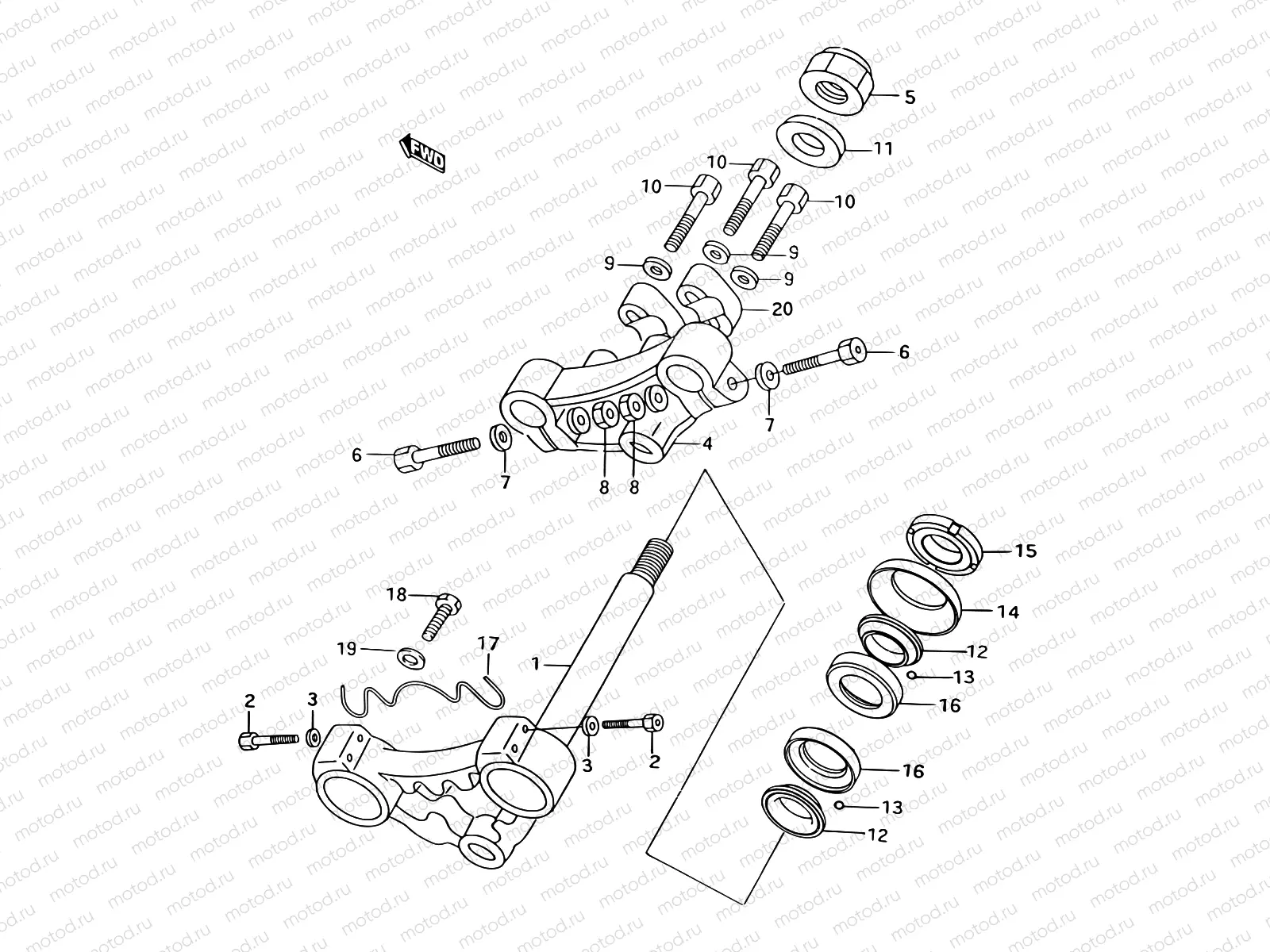 29 - STEERING STEM