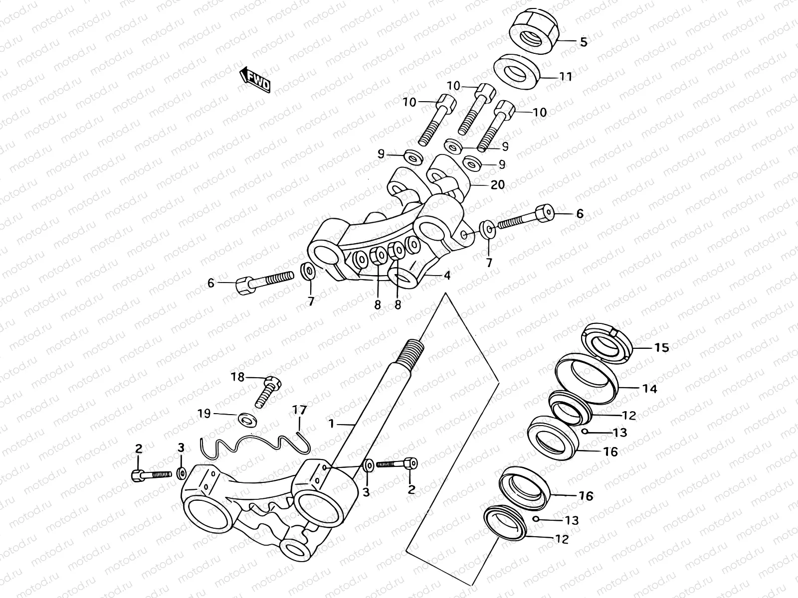 29 - STEERING STEM