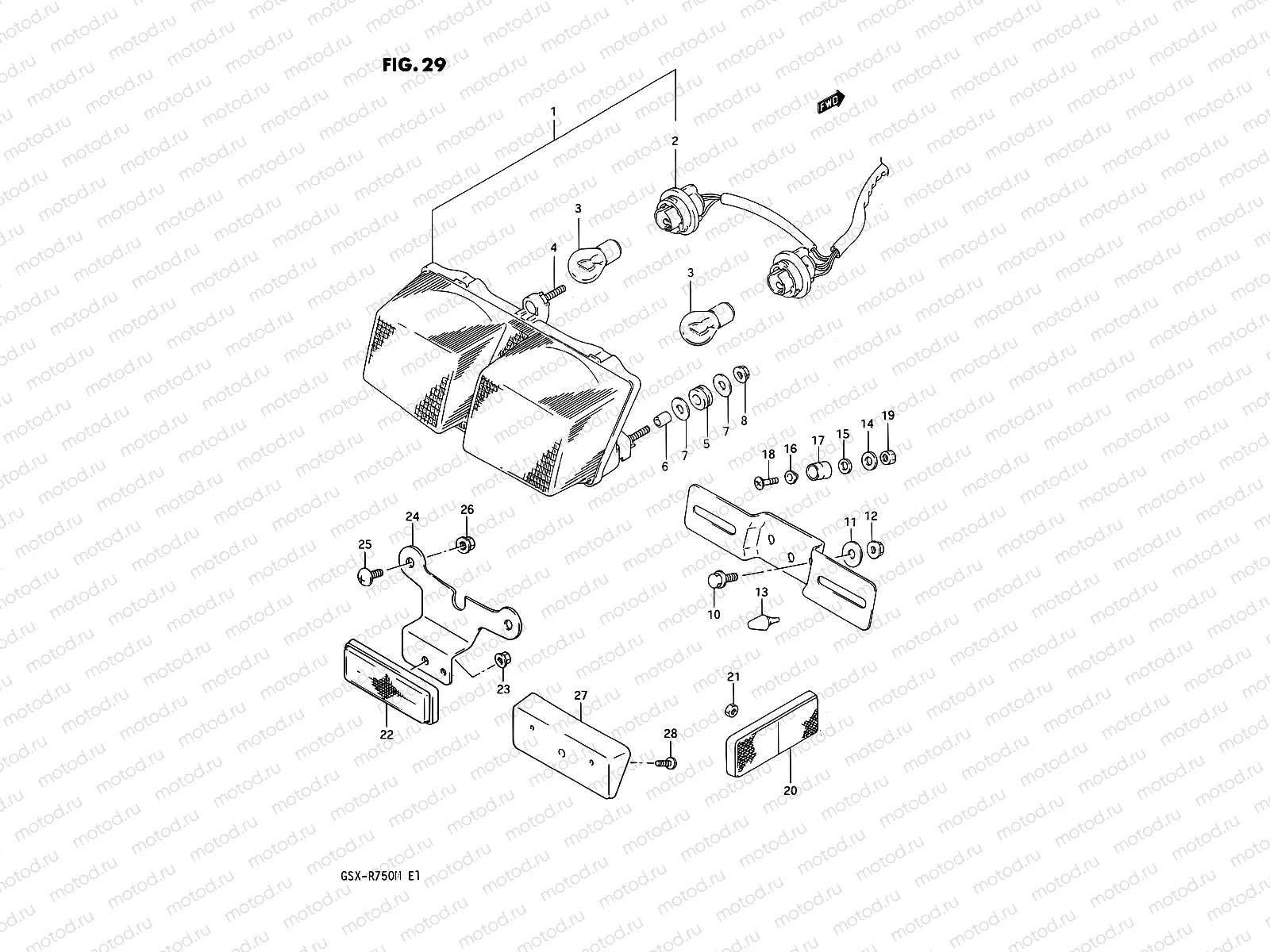 29 - TAIL LAMP