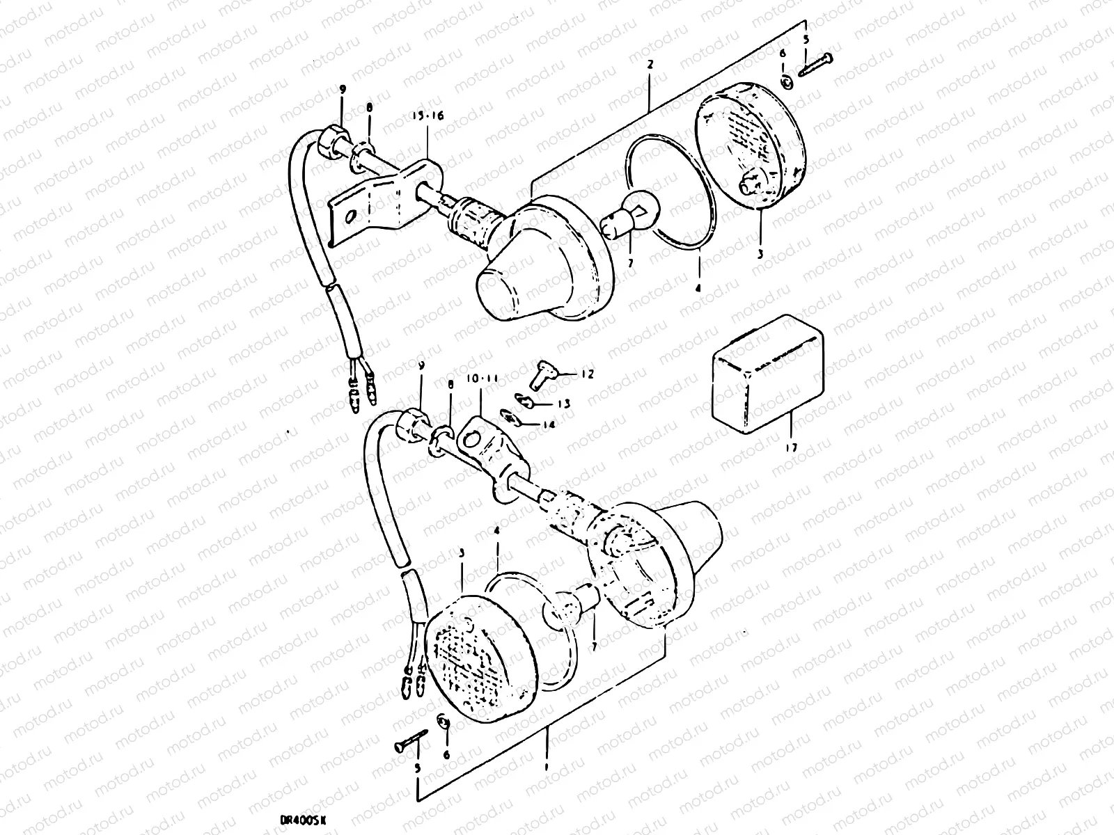 29 - TURN SIGNAL LAMP