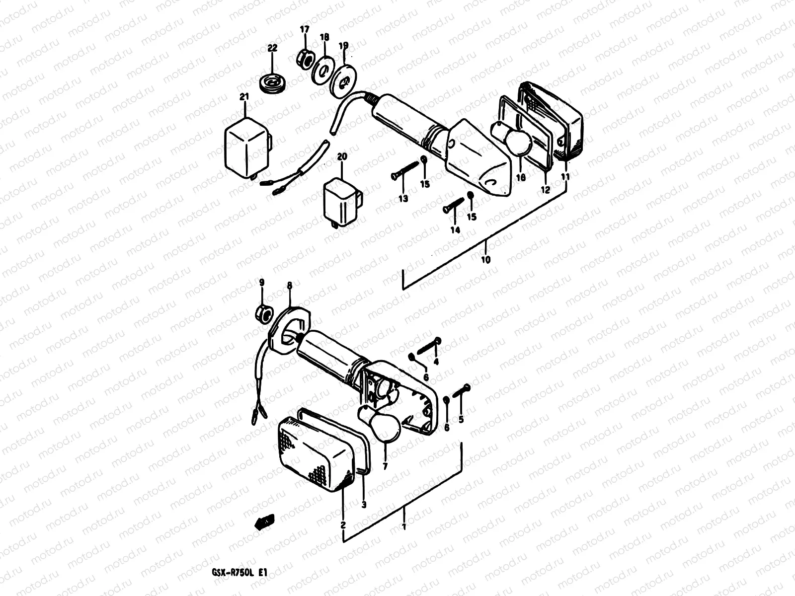 29 - TURNSIGNAL LAMP