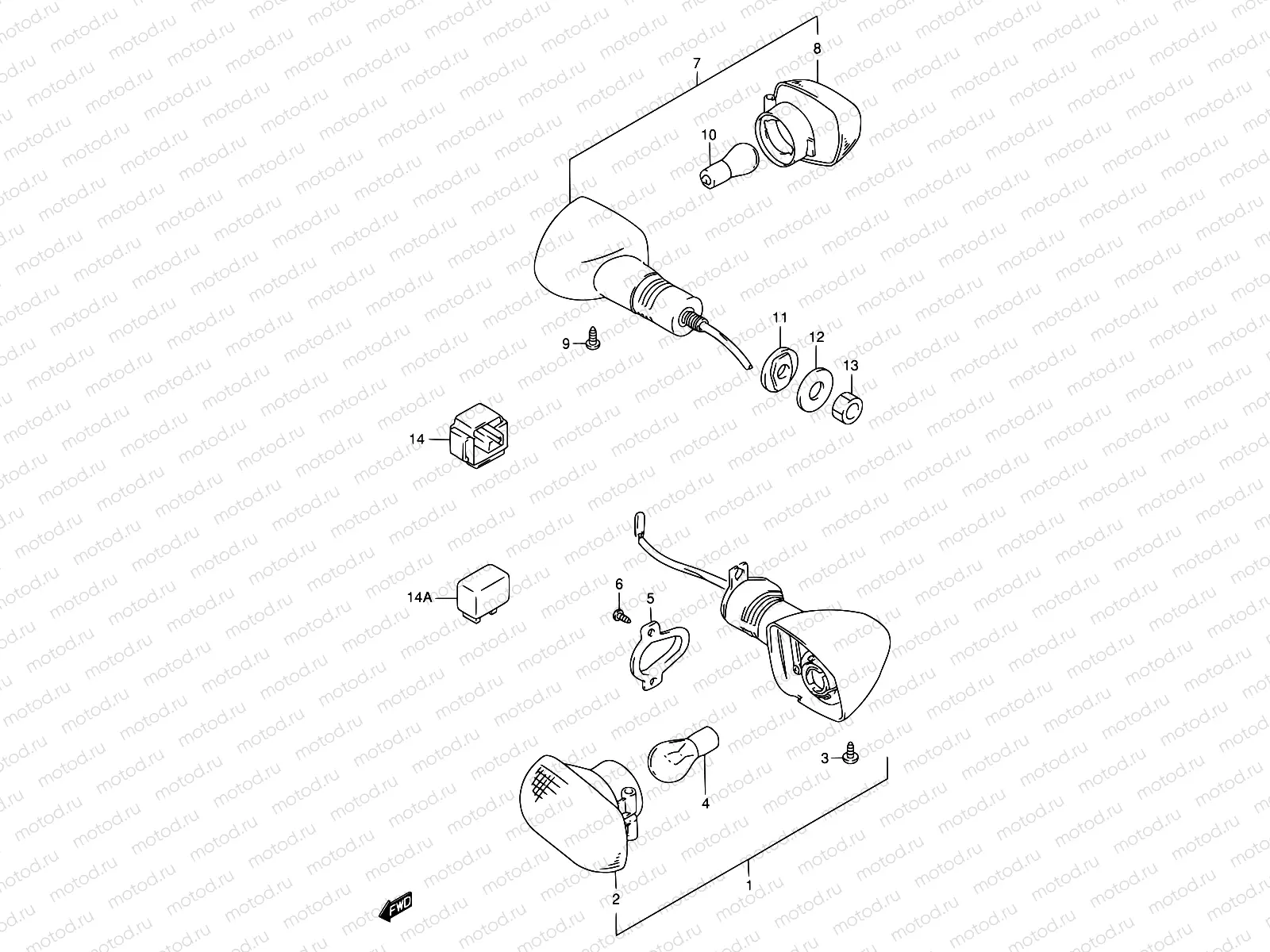 29 - TURNSIGNAL LAMP