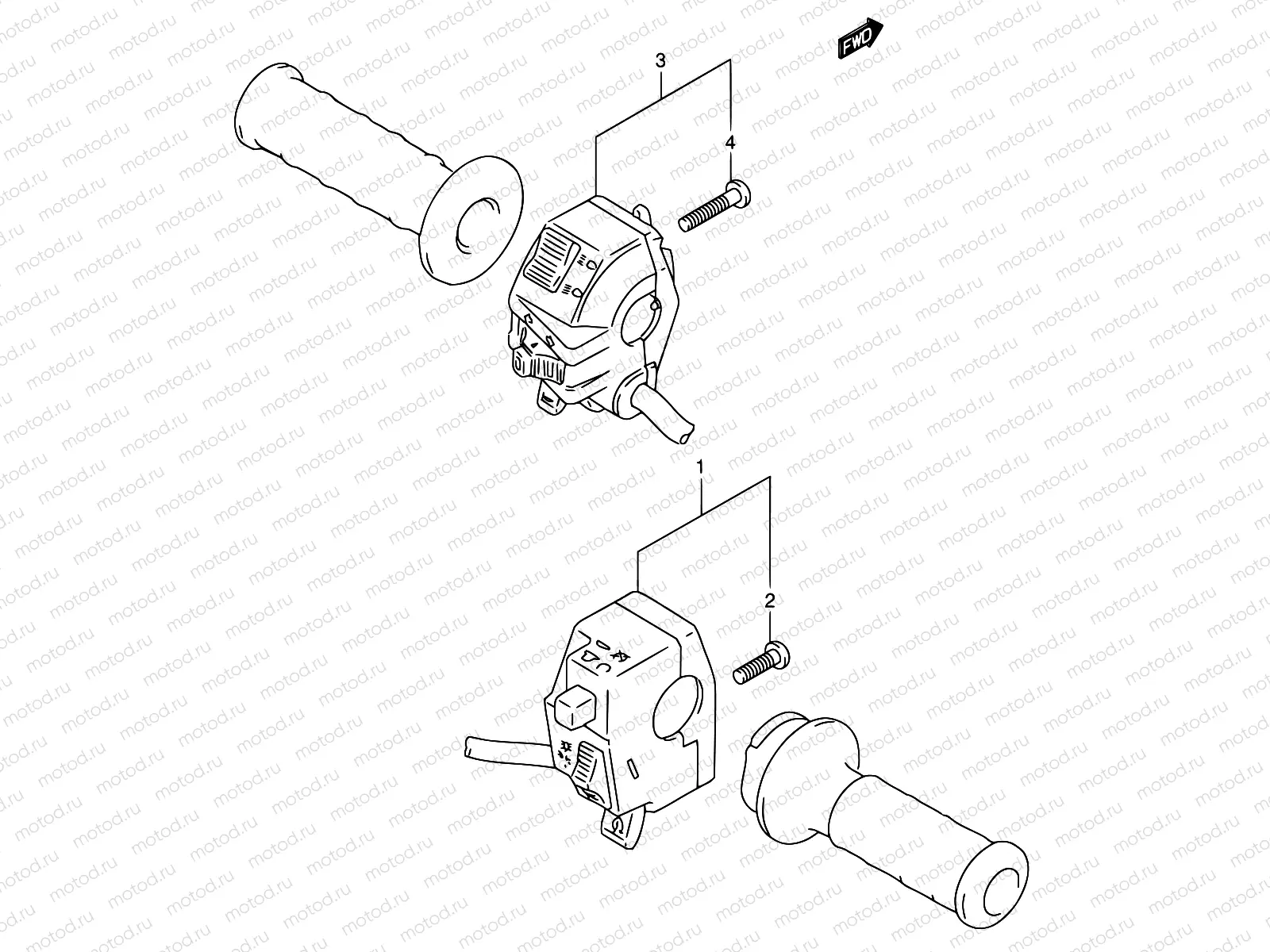 29A - HANDLE SWITCH (MODEL T)