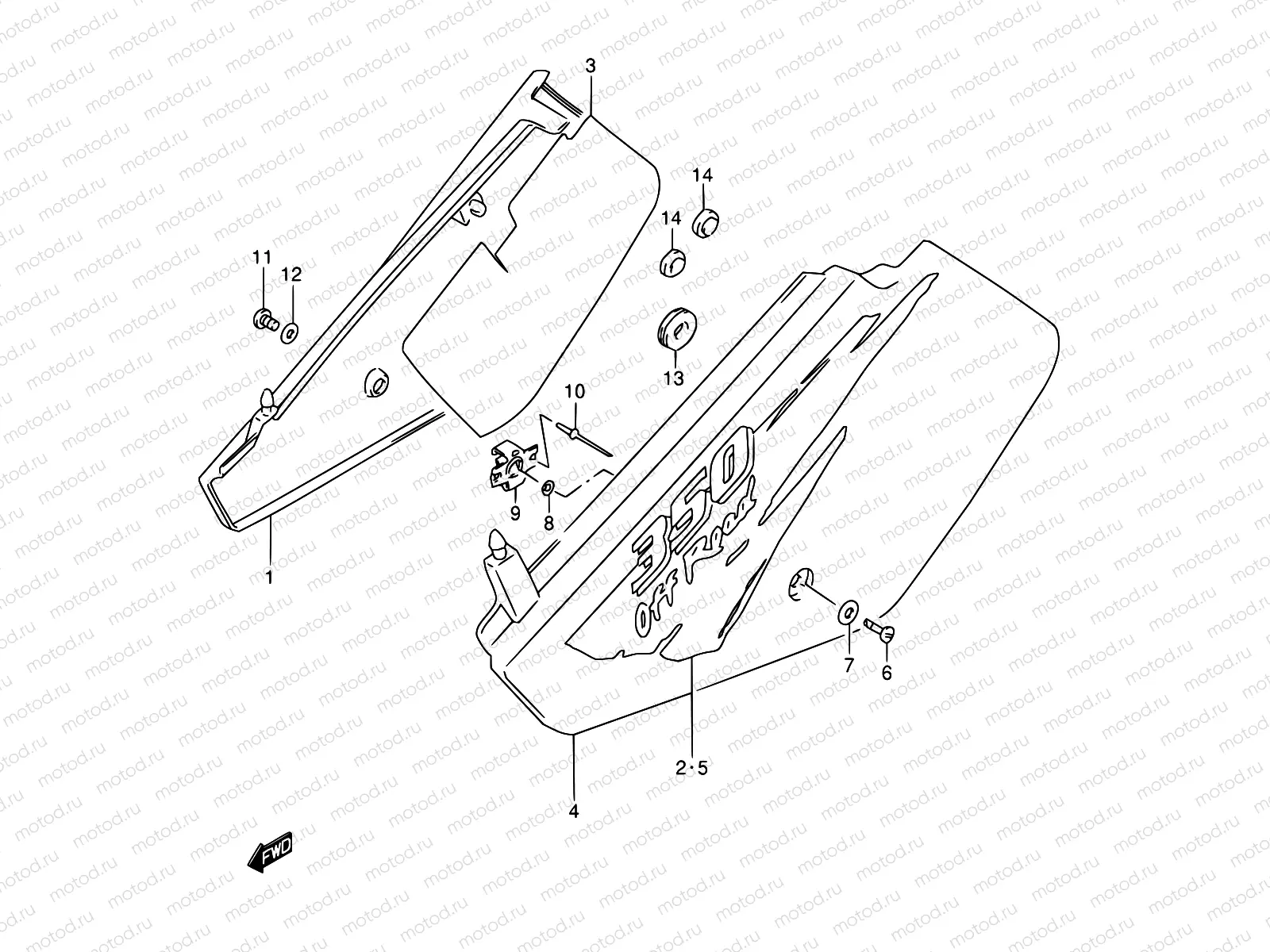 29B - FRAME COVER (MODEL T)