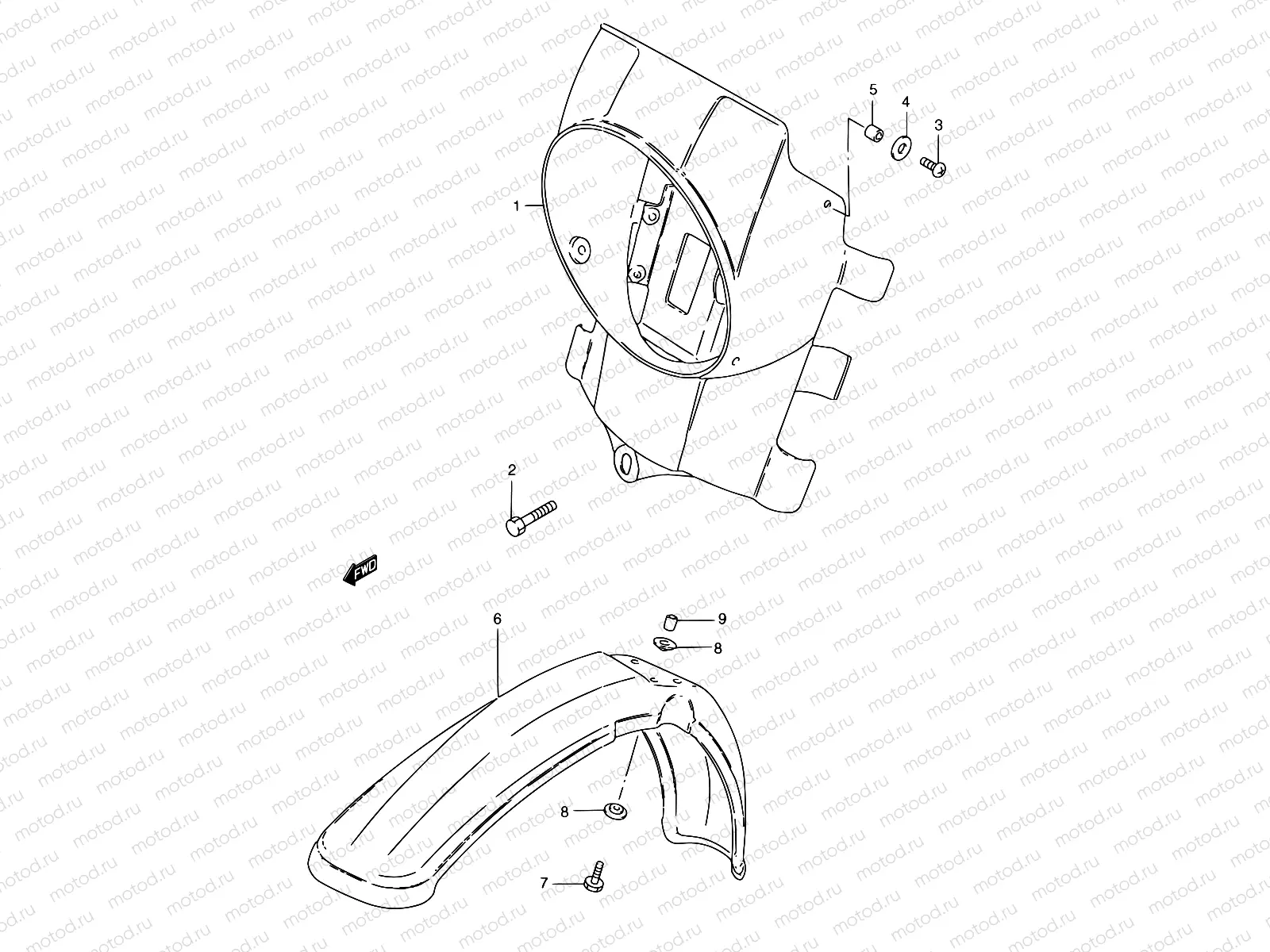 29B - HEADLAMP HOUSING (TS185ERY/ERK1)