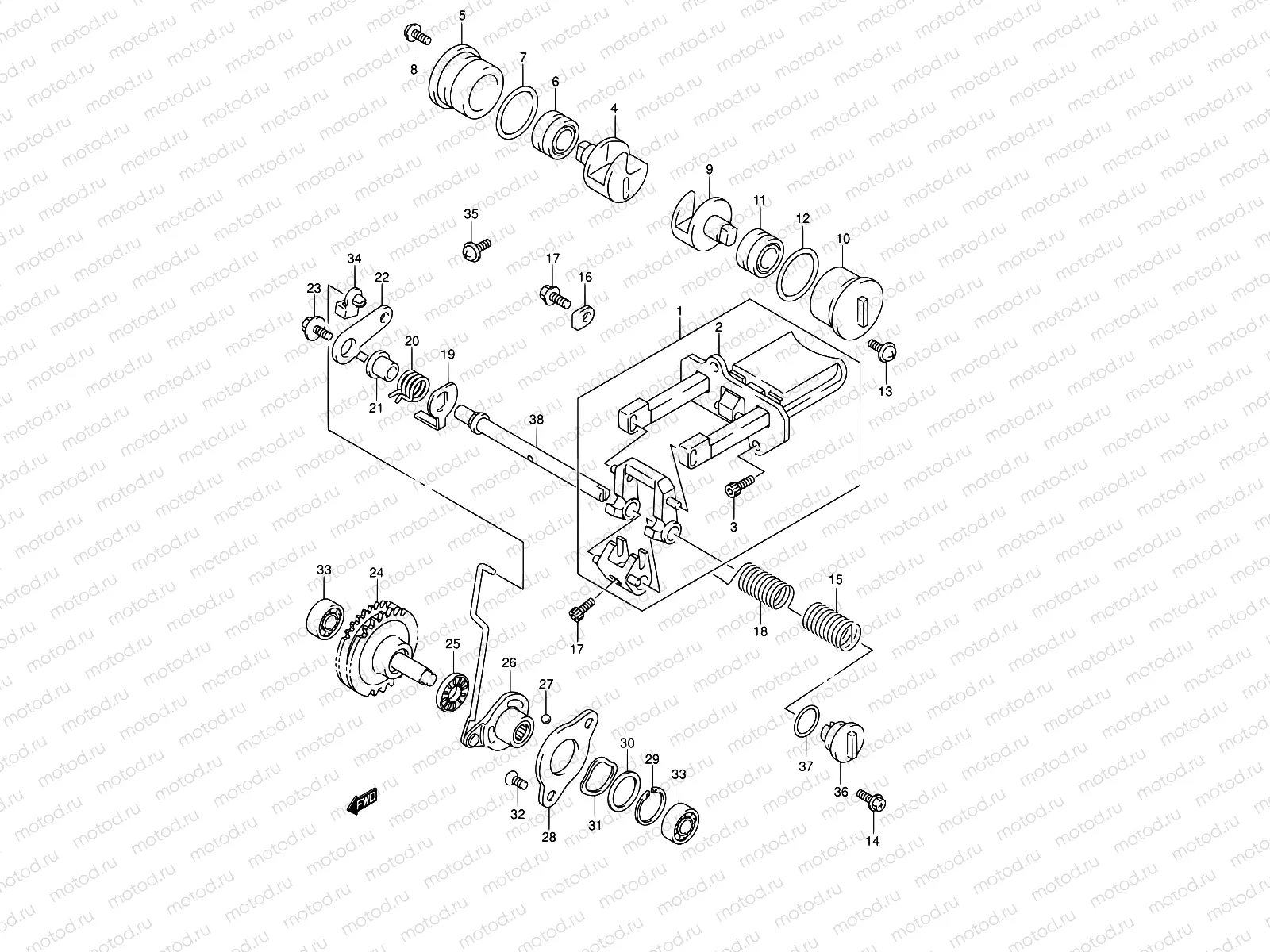 2A - EXHAUST VALVE (MODEL K2)