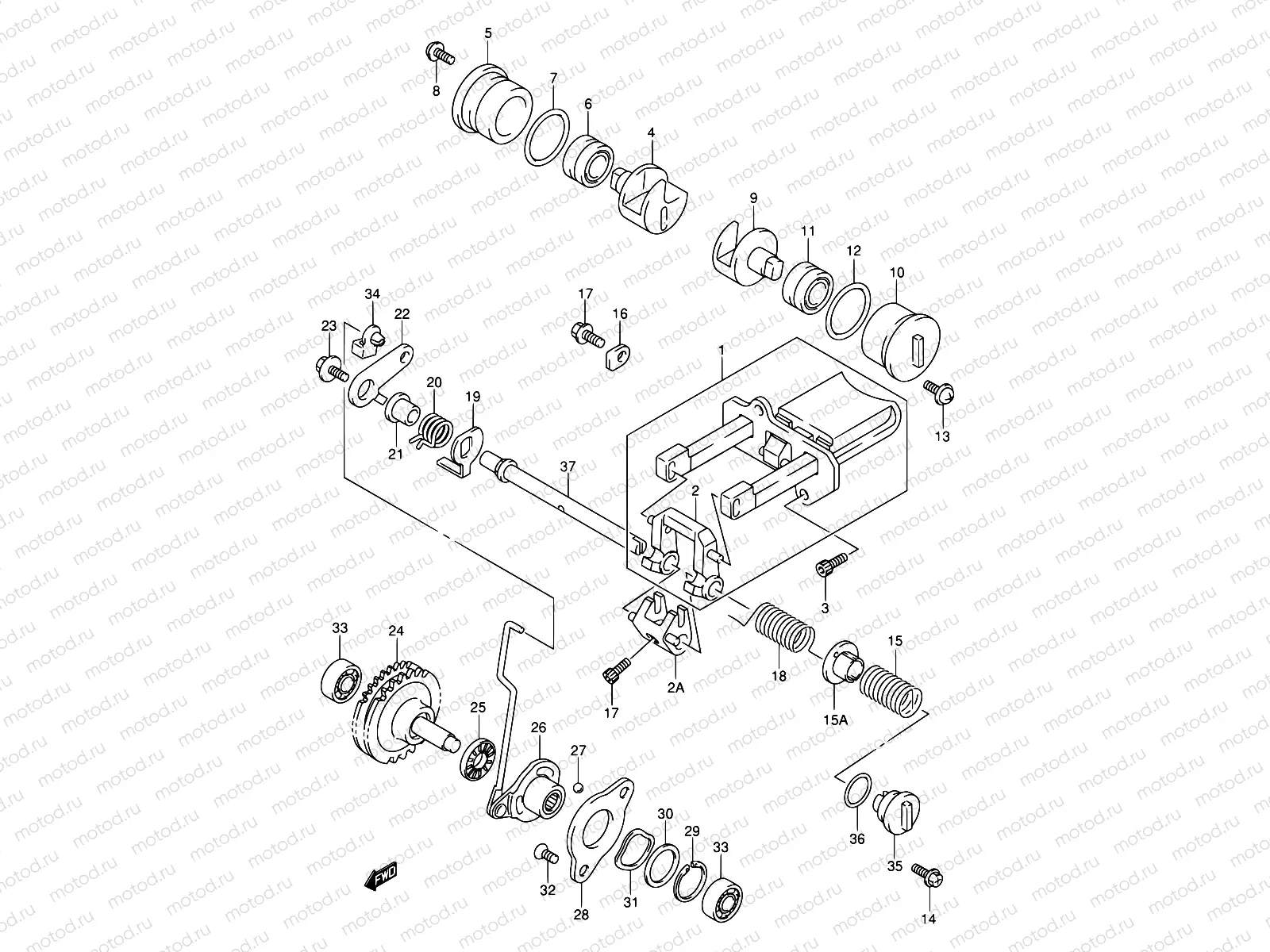 2A - EXHAUST VALVE (MODEL K2)