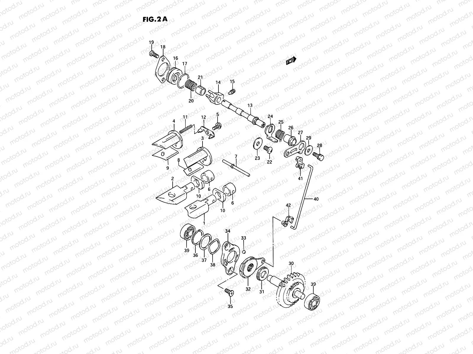 2A - EXHAUST VALVE (MODEL L/M/N)