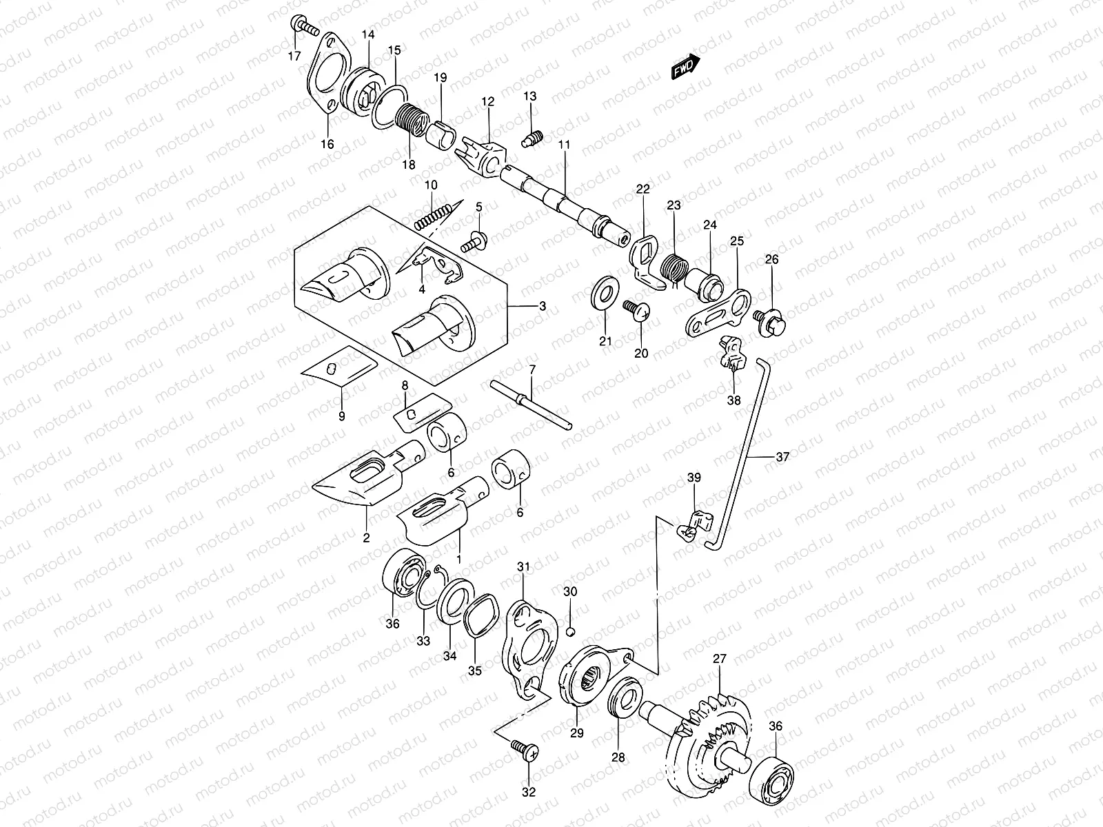 2B - EXHAUST VALVE (MODEL S/T)