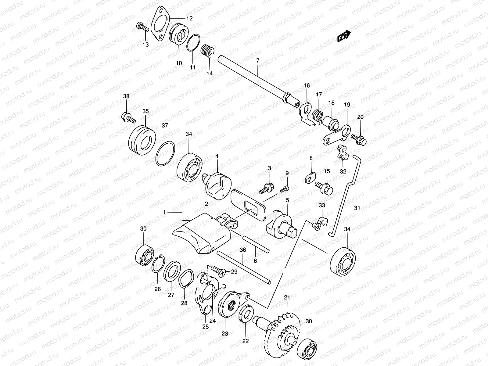 2C - EXHAUST VALVE (MODEL X/Y)