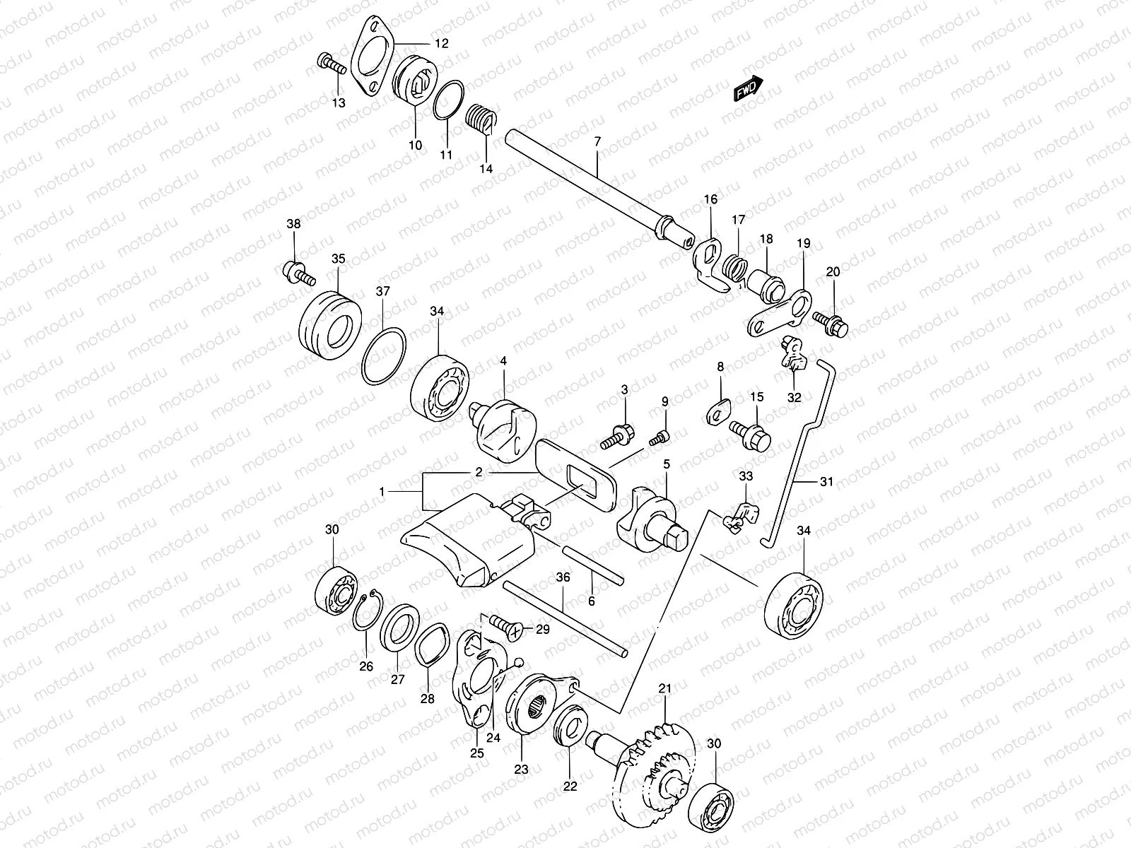 2C - EXHAUST VALVE (MODEL X/Y)