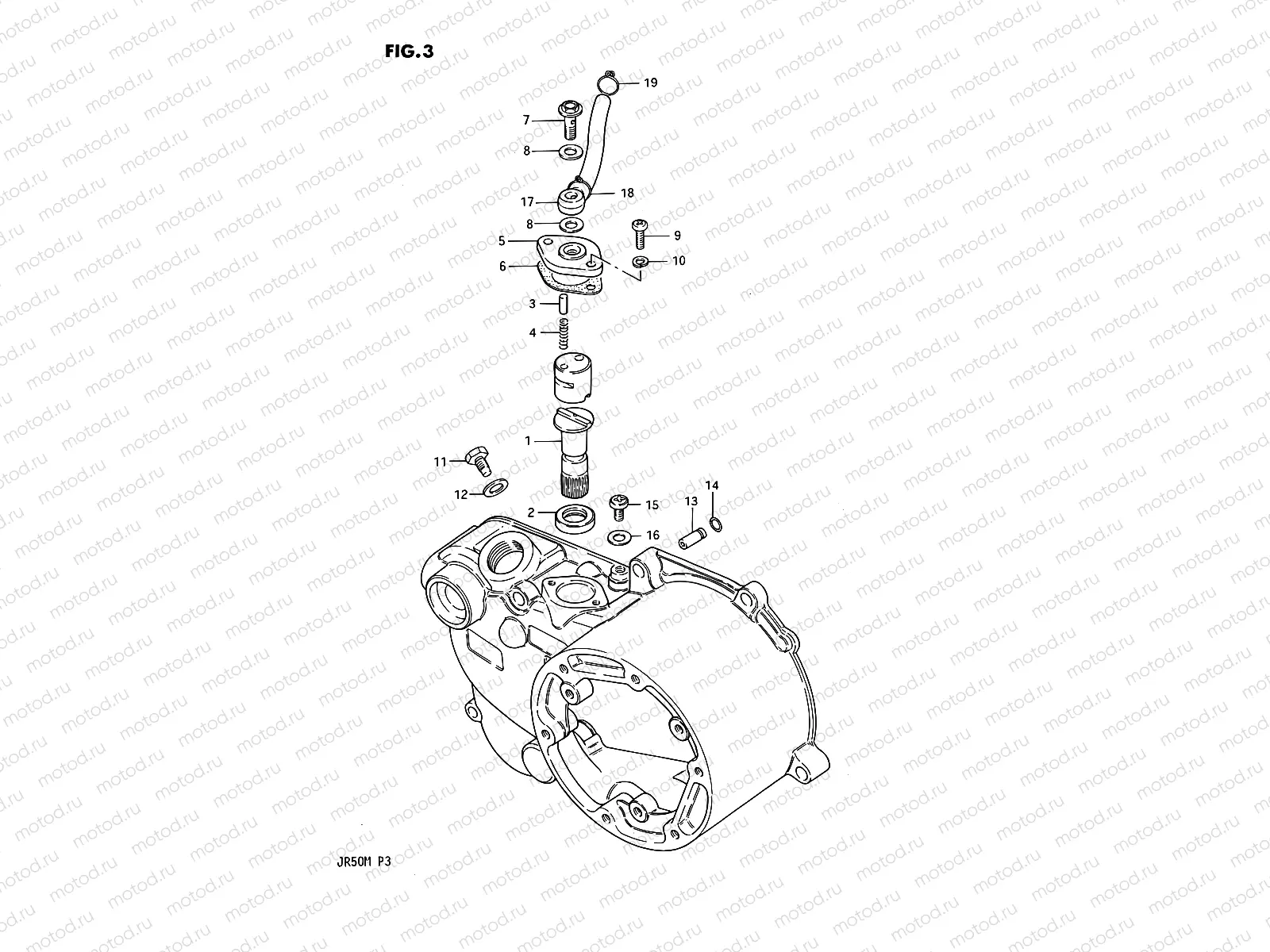 3 - CLUTCH COVER - OIL PUMP