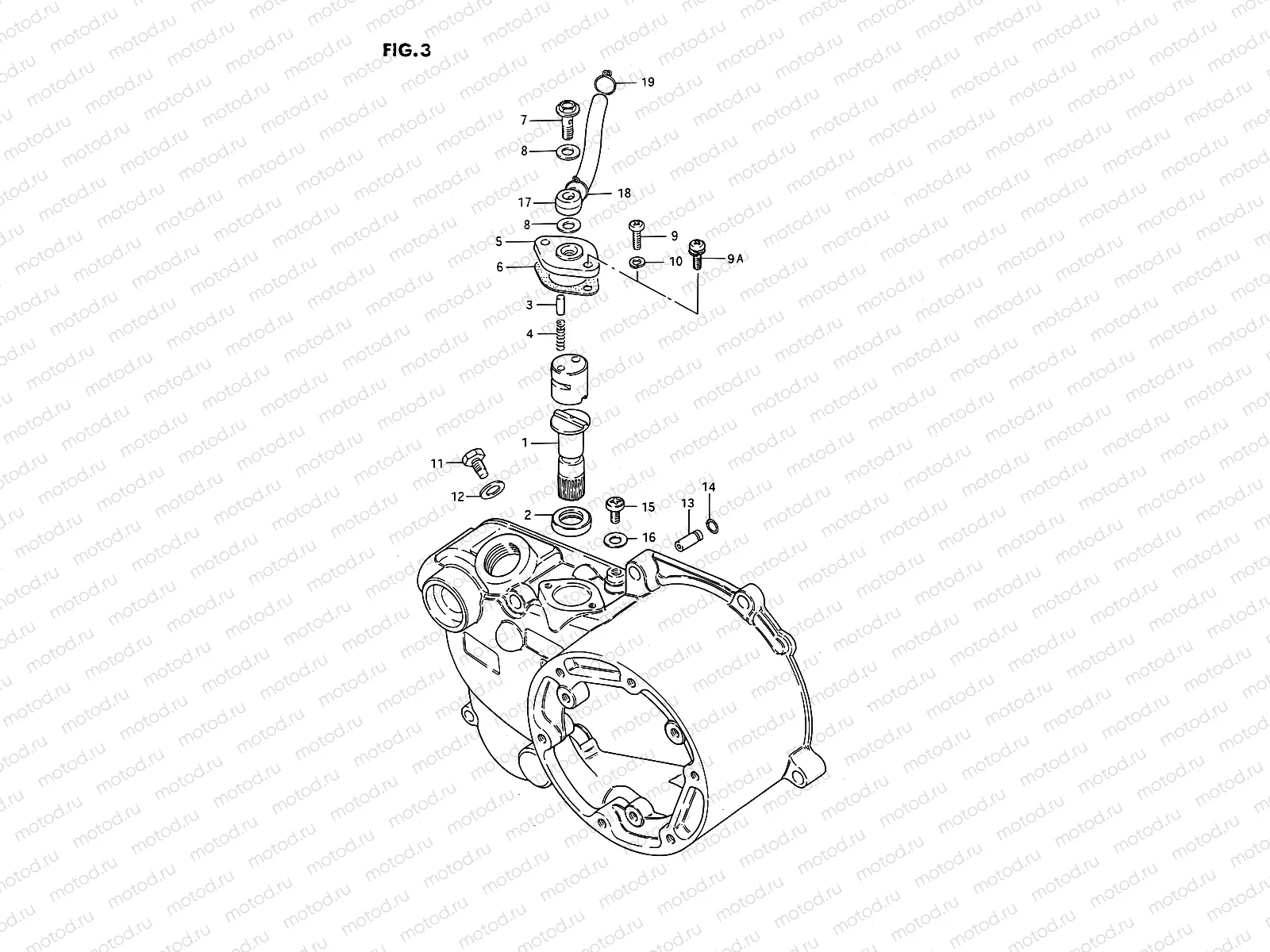 3 - CLUTCH COVER - OIL PUMP