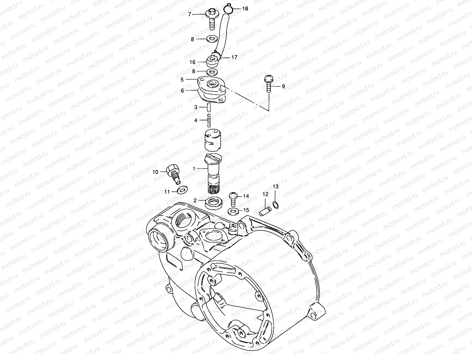 3 - CLUTCH COVER - OIL PUMP