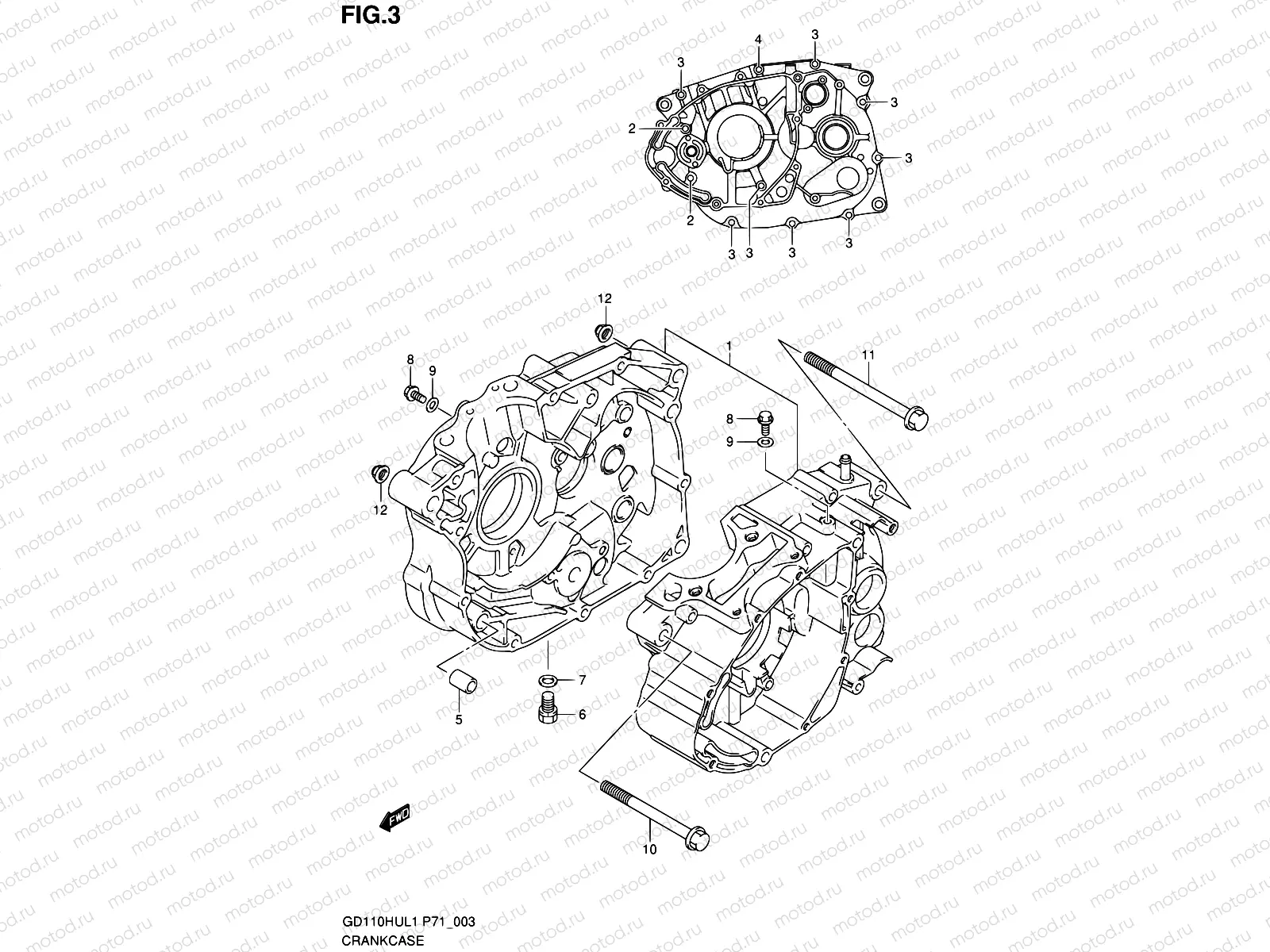3 - CRANKCASE